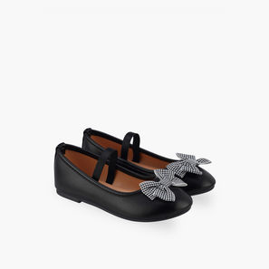 Flora Bella Girls Elastic Strap Ballerina Shoes-girls-shoes-ballerinas-image-1