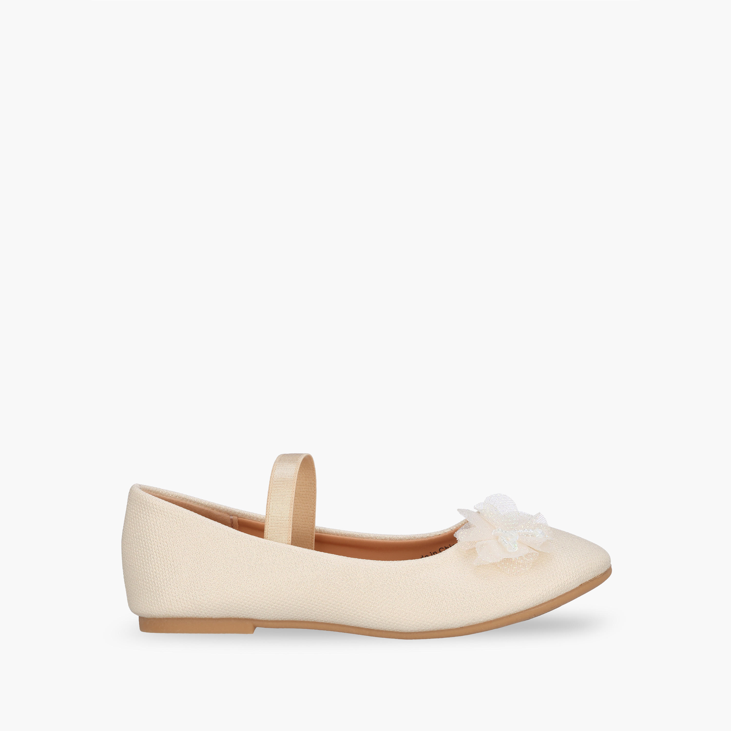 Flora Bella Girls Elasticated Strap Ballerina Shoes-girls-shoes-ballerinas-image-3