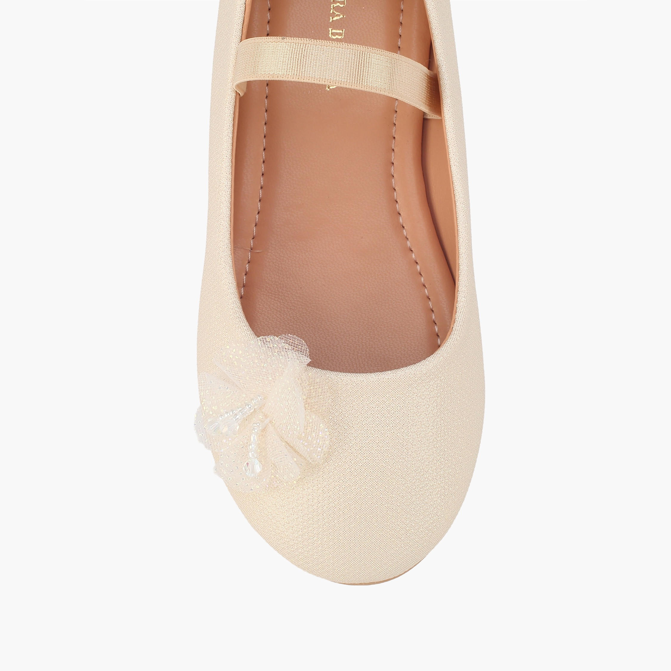 Flora Bella Girls Elasticated Strap Ballerina Shoes-girls-shoes-ballerinas-image-4