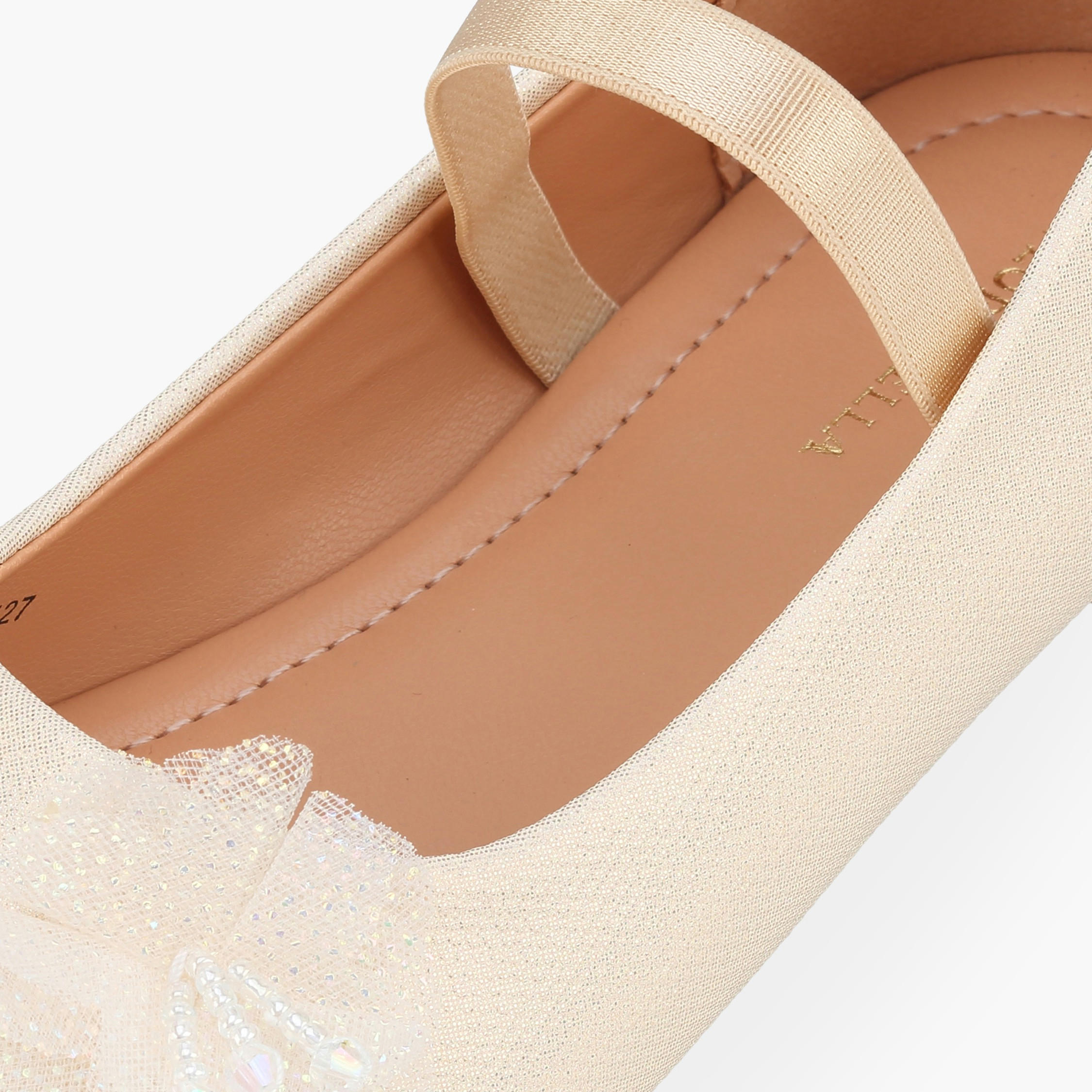 Flora Bella Girls Elasticated Strap Ballerina Shoes-girls-shoes-ballerinas-image-6