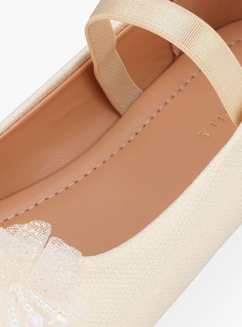 Flora Bella Girls Elasticated Strap Ballerina Shoes-girls-shoes-ballerinas-image-6