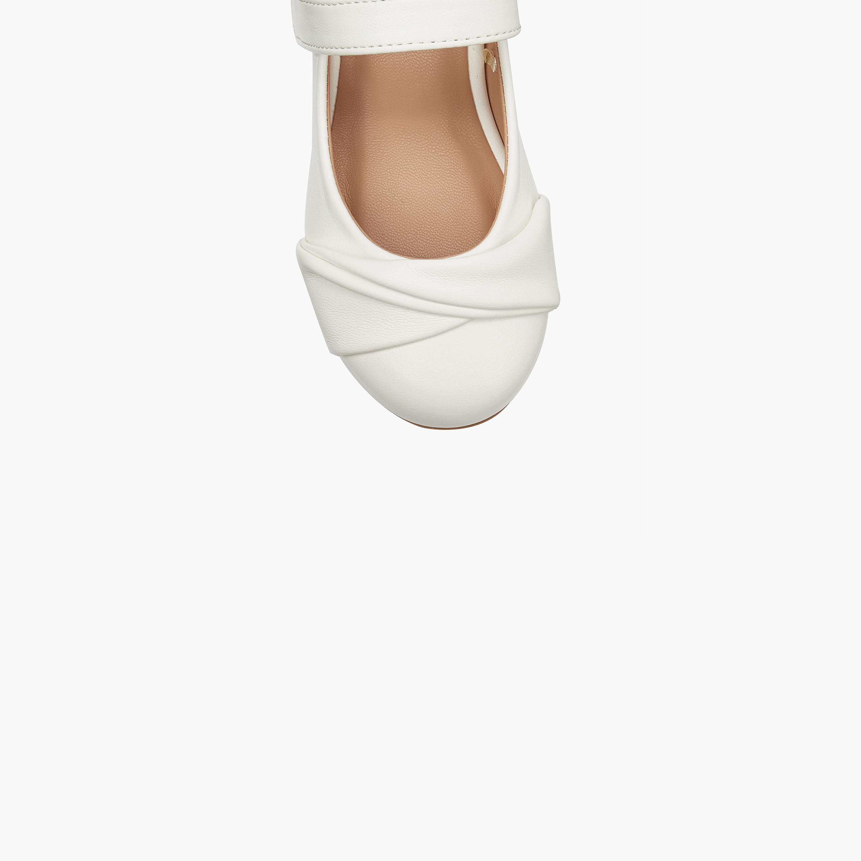 حذاء باليرينا بتفاصيل عقدة للبنات من جونيورز-girls-shoes-ballerinas-image-4