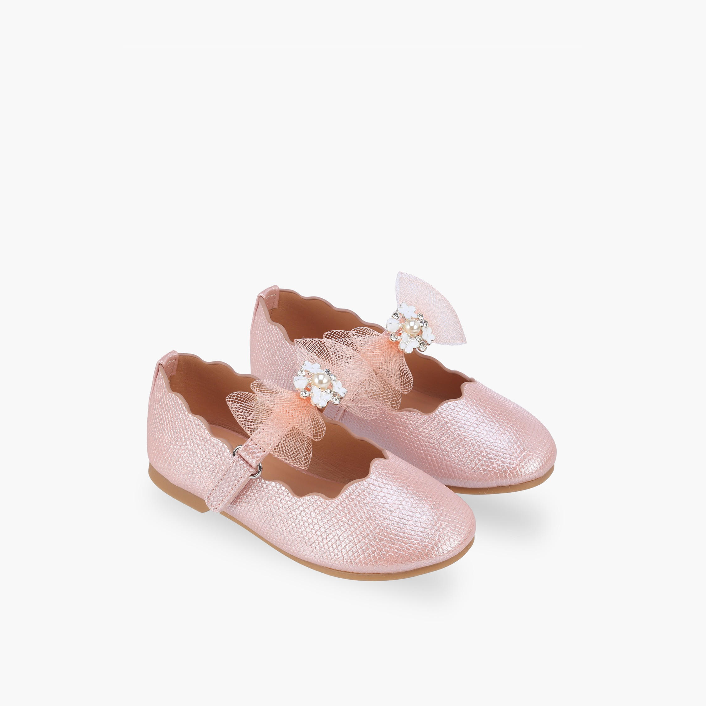 Juniors Girls Hook & Loop Mary Jane Shoes-girls-shoes-maryjanes-image-1