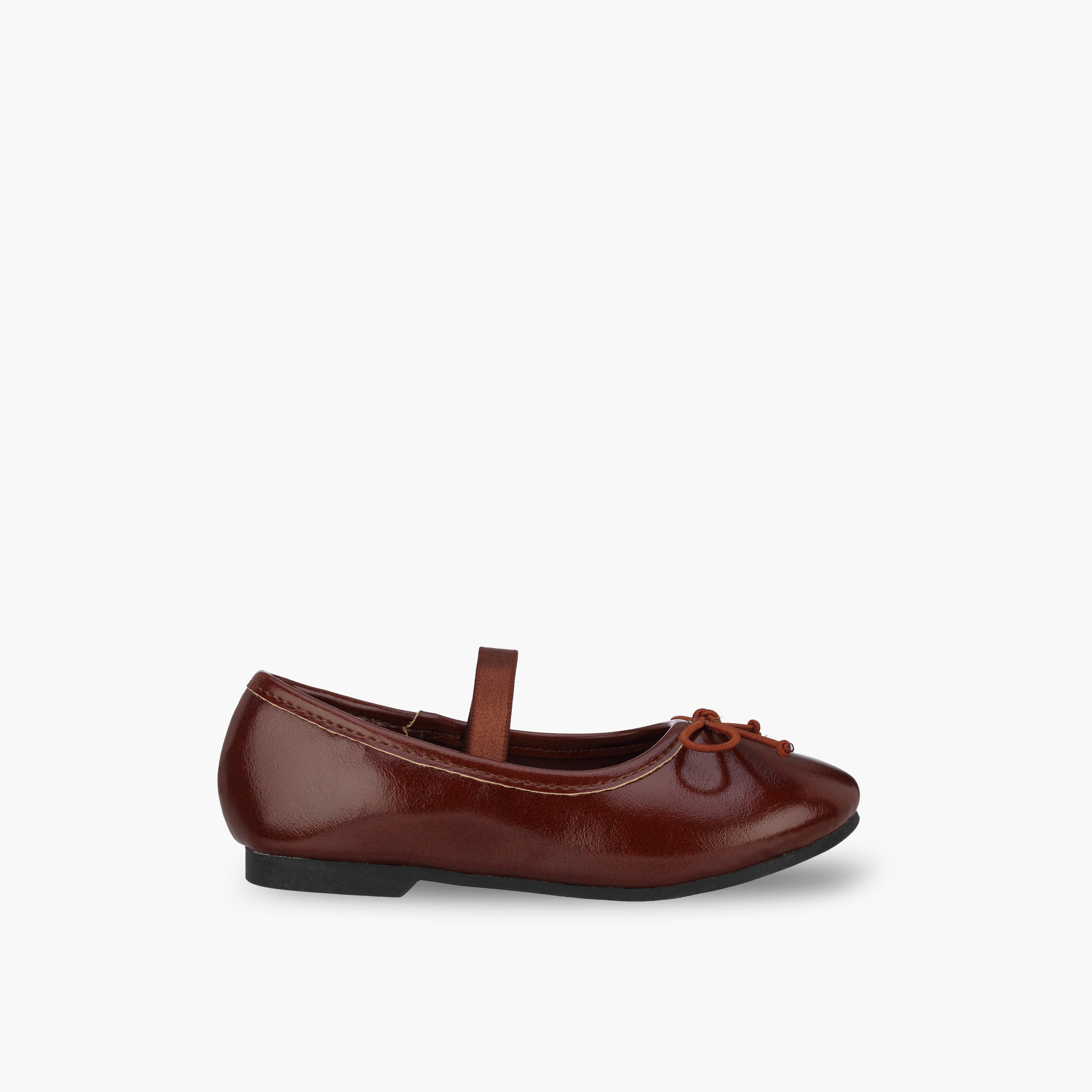 حذاء باليرينا بزينة فيونكة للبنات من جونيورز-girls-shoes-ballerinas-image-3