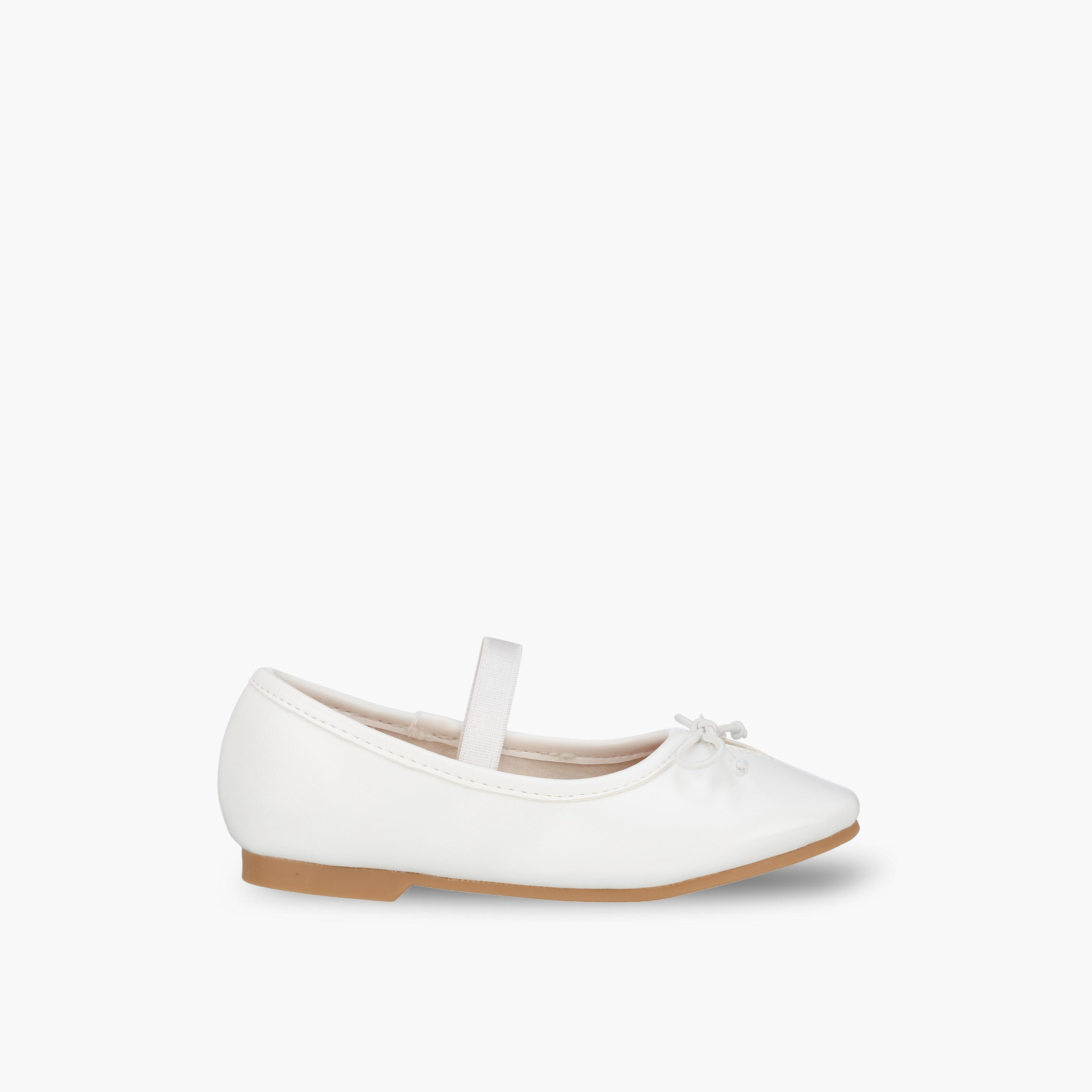 Juniors Girls Bow Accent Ballerina Shoes-girls-shoes-ballerinas-image-3