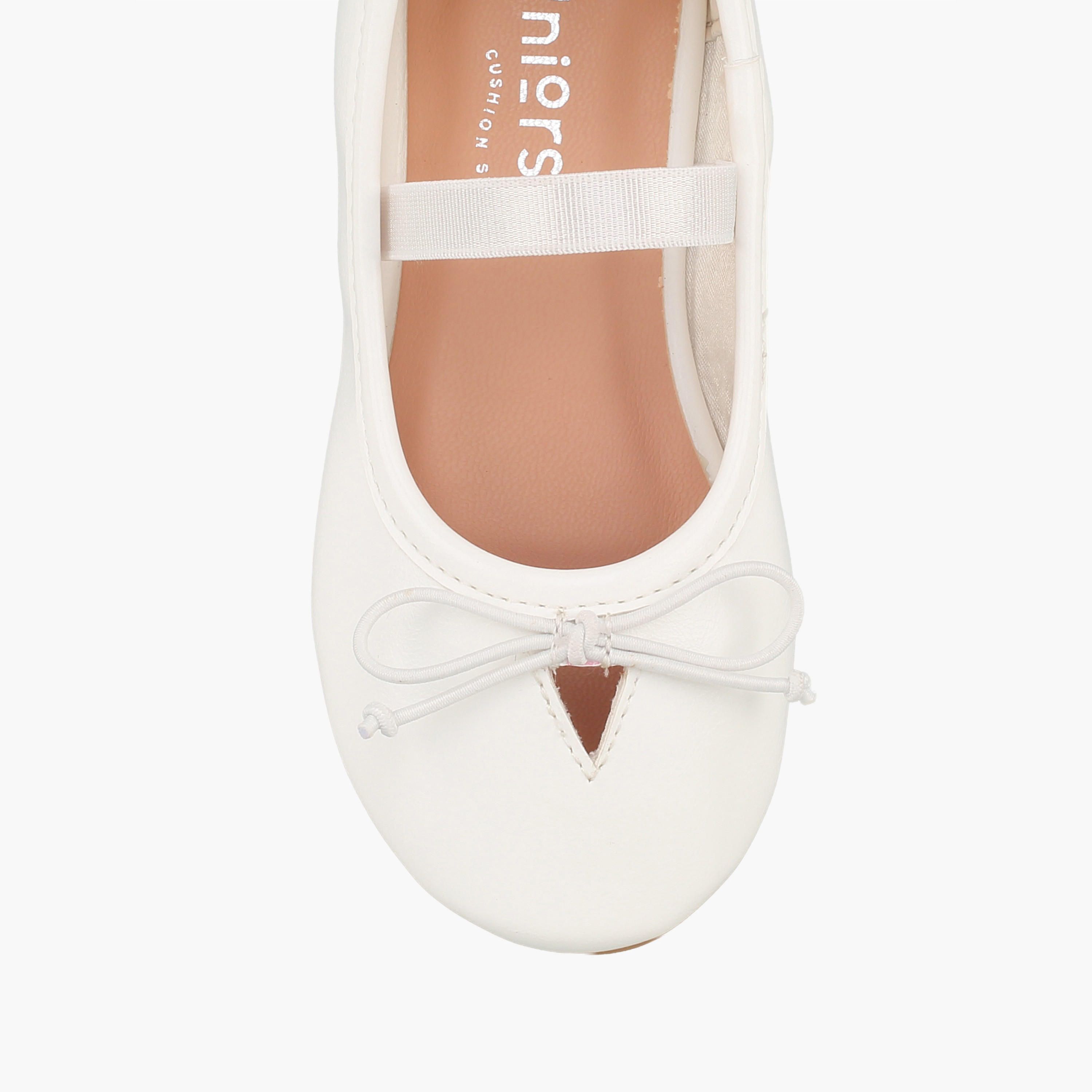 Juniors Girls Bow Accent Ballerina Shoes-girls-shoes-ballerinas-image-4