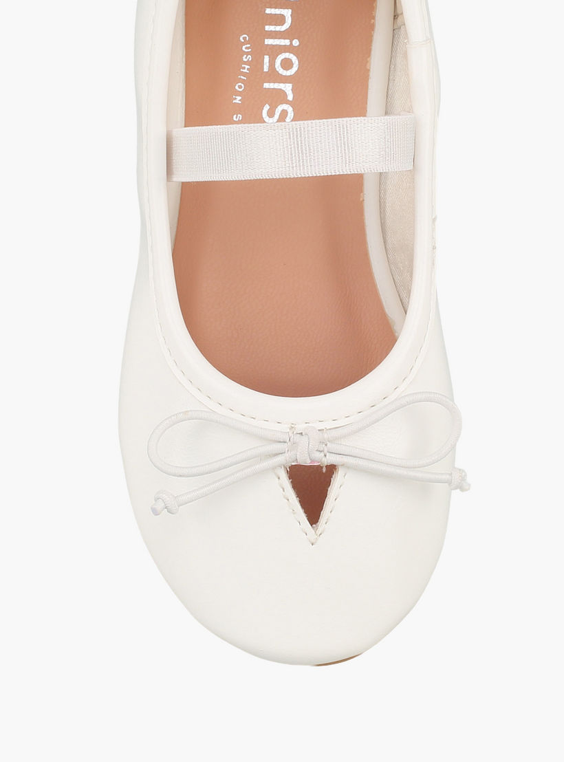 Juniors Girls Bow Accent Ballerina Shoes-girls-shoes-ballerinas-image-4
