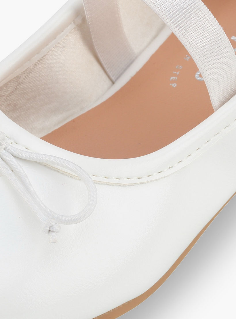 Juniors Girls Bow Accent Ballerina Shoes-girls-shoes-ballerinas-image-6