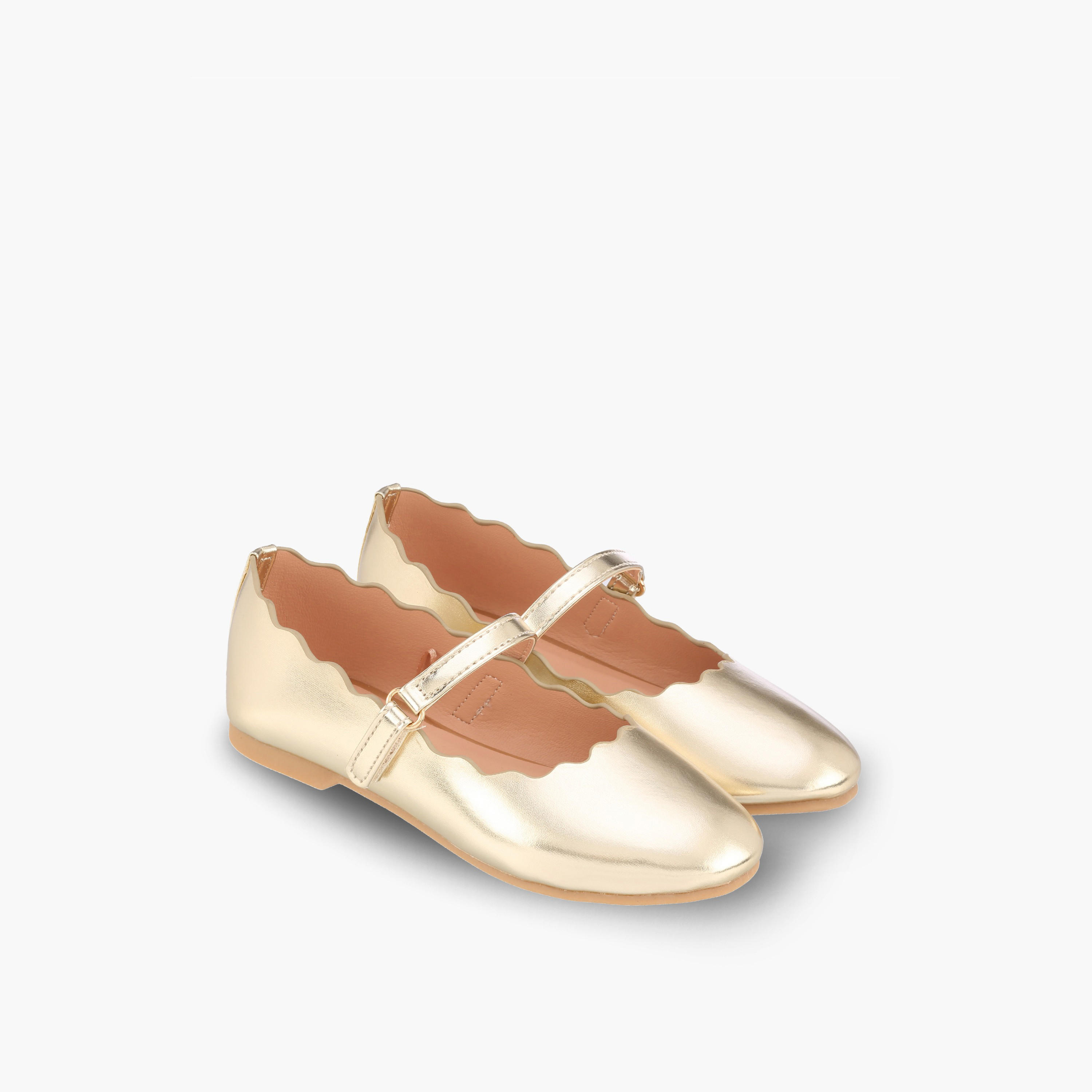Juniors Girls Scalloped Trim Mary Jane Shoes-girls-shoes-maryjanes-image-1