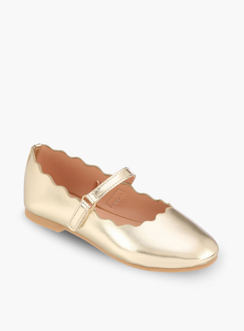 Juniors Girls Scalloped Trim Mary Jane Shoes-girls-shoes-maryjanes-image-2