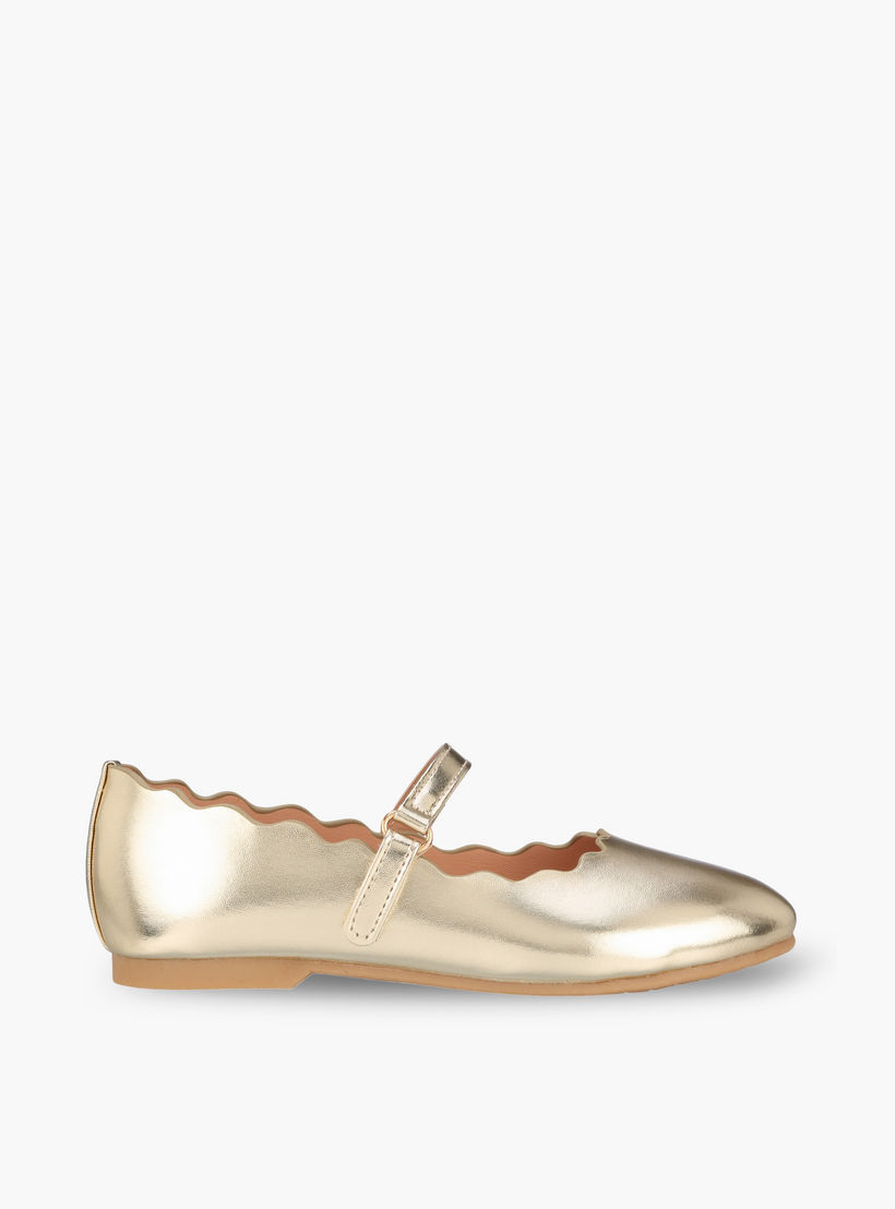 Juniors Girls Scalloped Trim Mary Jane Shoes-girls-shoes-maryjanes-image-3