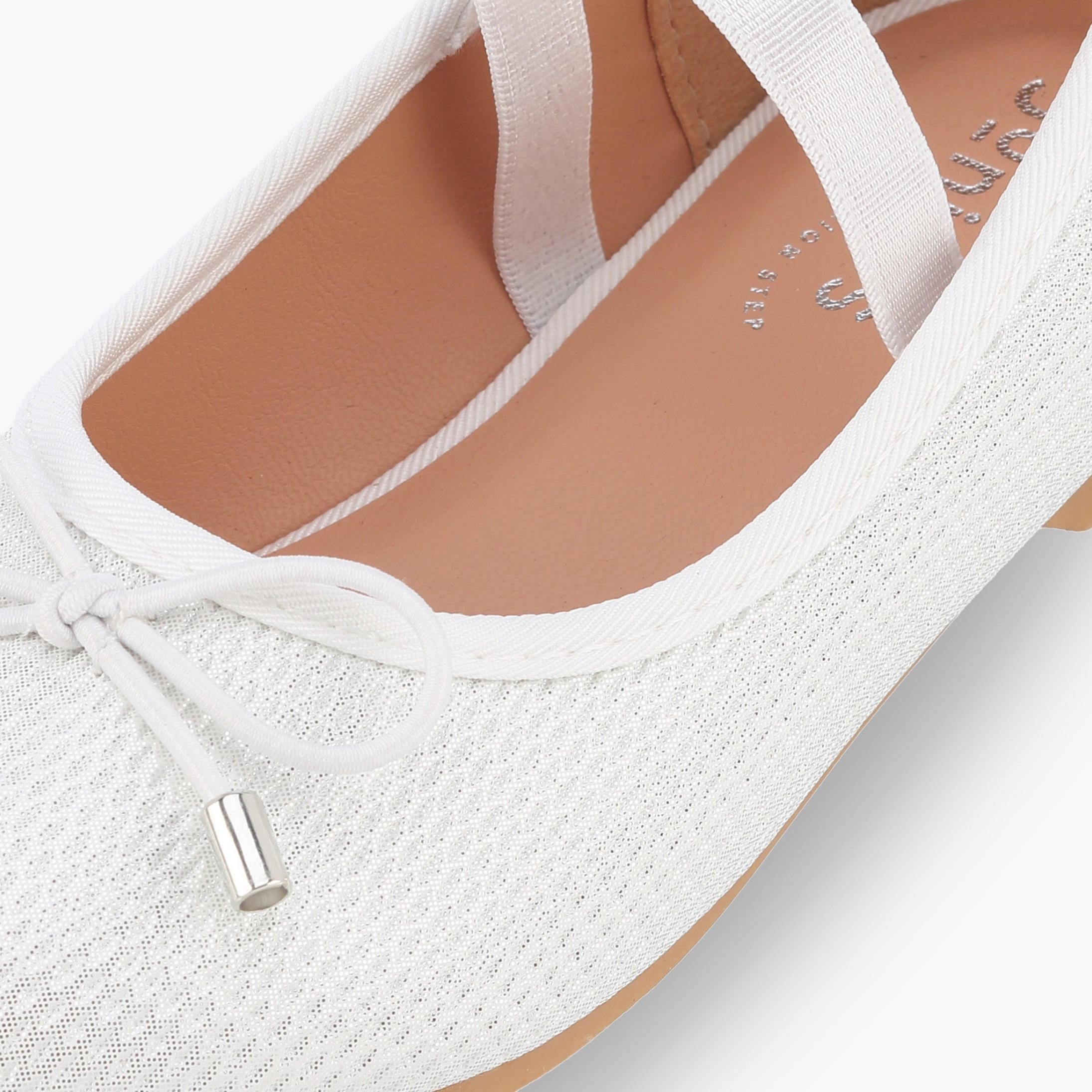 حذاء باليرينا بارز الملمس بزينة فيونكة من جونيورز-girls-shoes-ballerinas-image-6