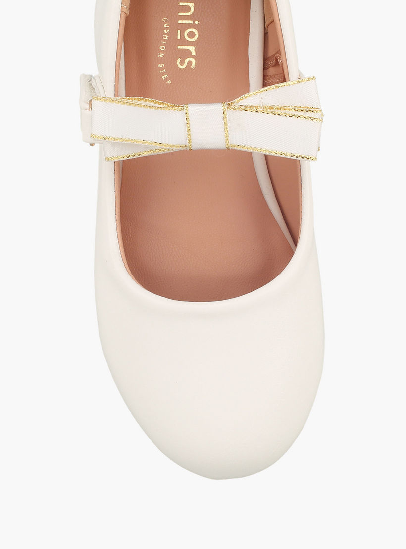 Juniors Girls Bow Accent Mary Jane Shoes-girls-shoes-maryjanes-image-4