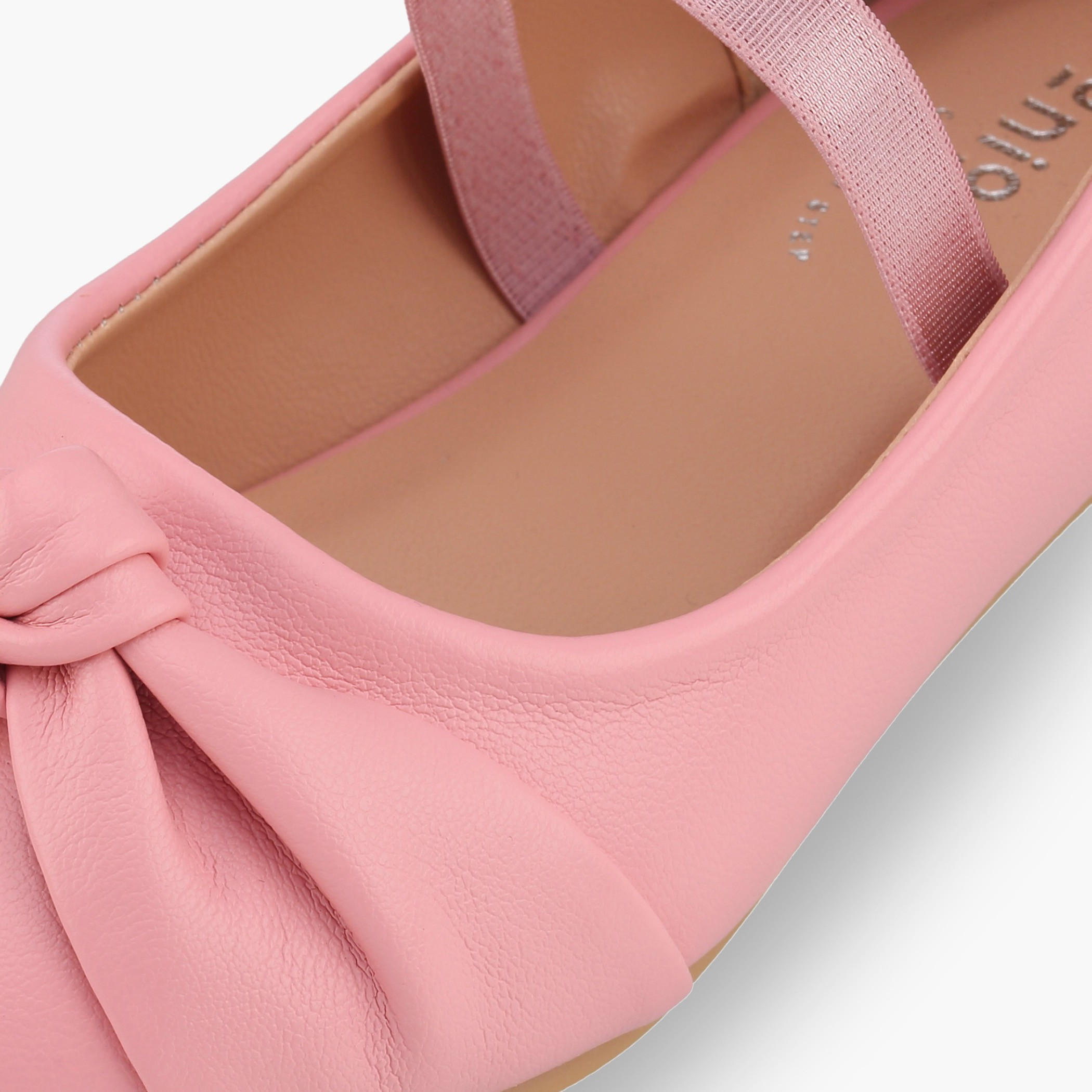 حذاء باليرينا بفيونكة أنيقة للبنات من جونيورز-girls-shoes-ballerinas-image-6