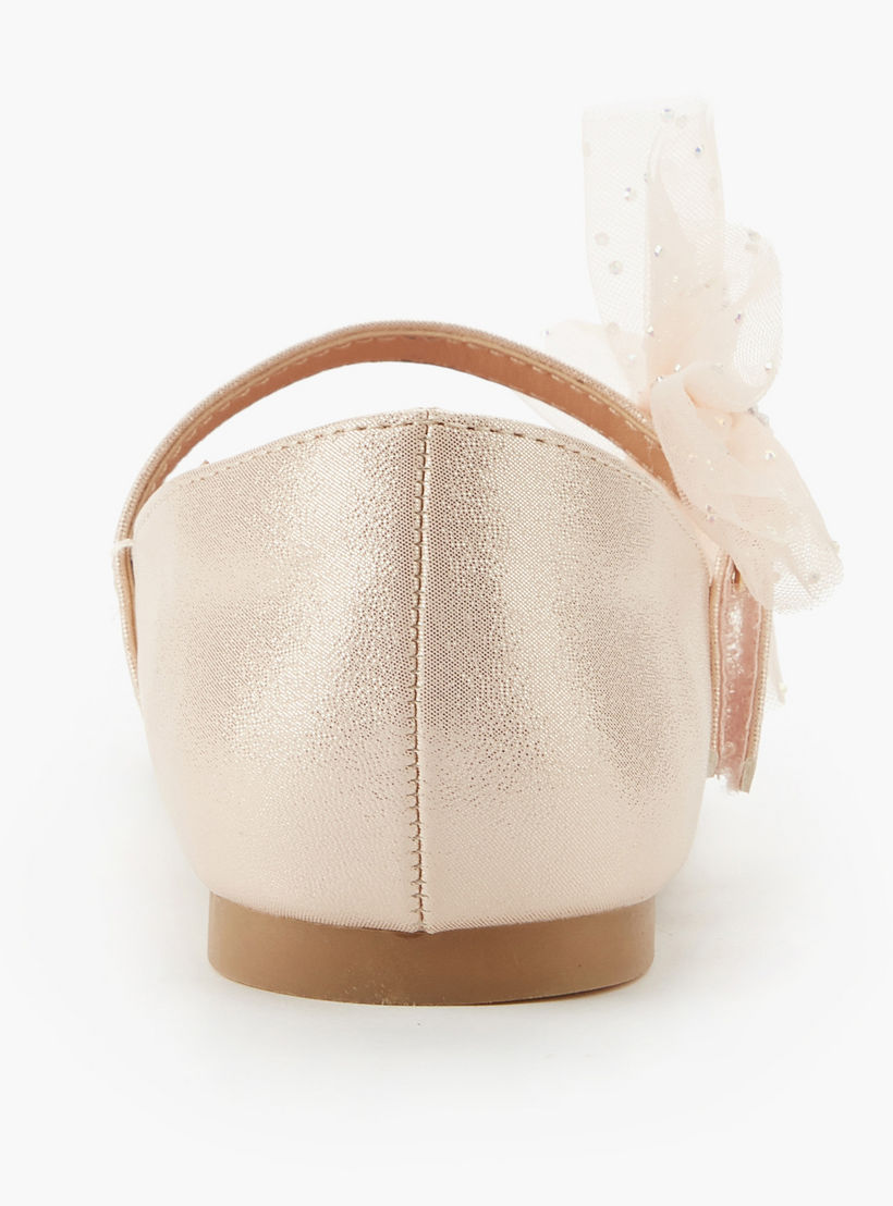 Celeste Girls Butterfly Embellished Ballerina Shoes-girls-shoes-maryjanes-image-5