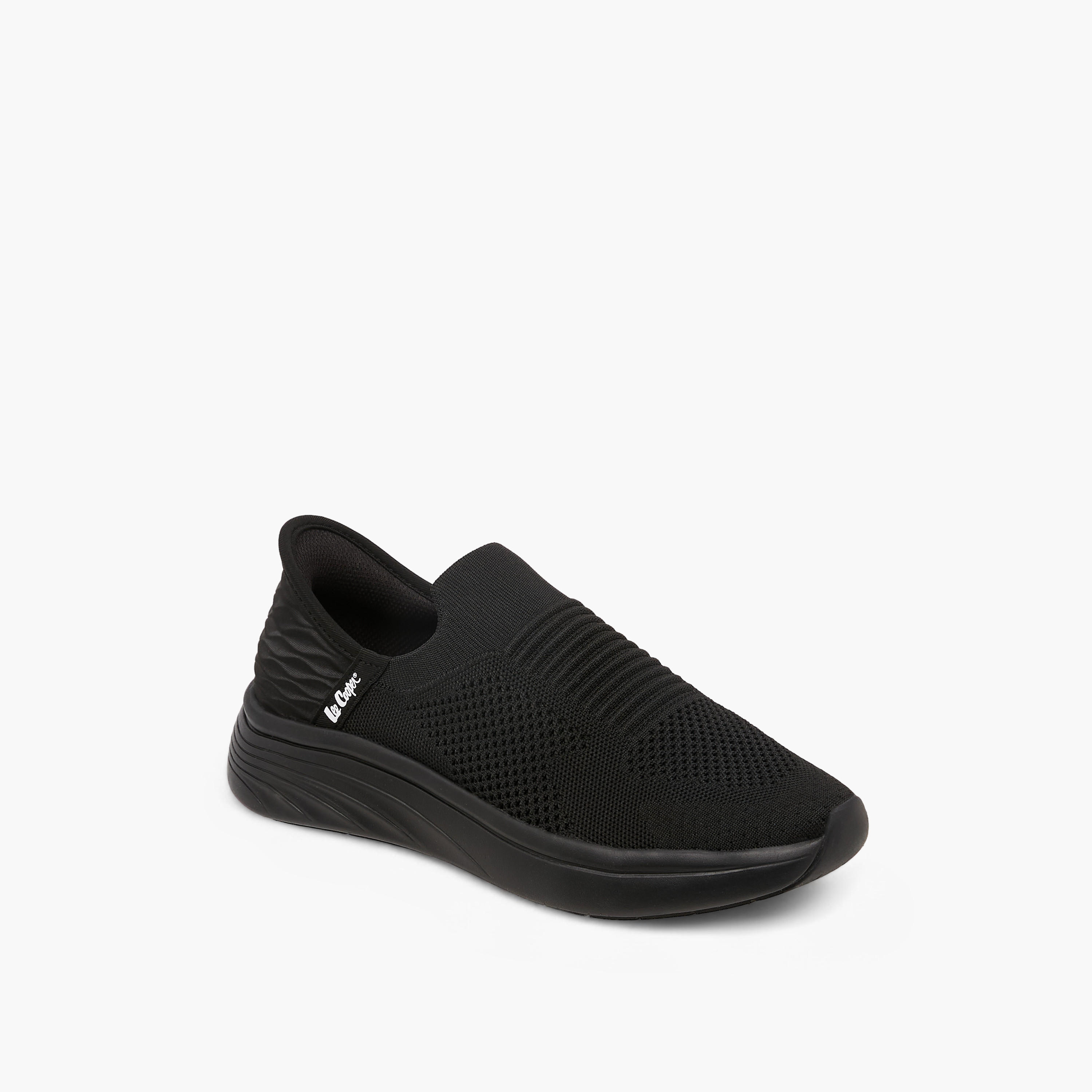 Lee Cooper Men Textured Slip-On Sneakers-men-shoes-sneakers-image-2