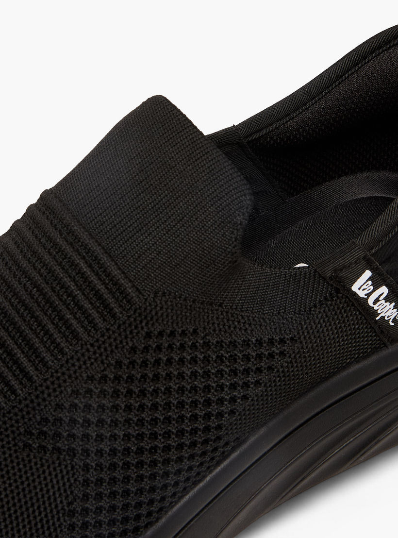 Lee Cooper Men Textured Slip-On Sneakers-men-shoes-sneakers-image-4