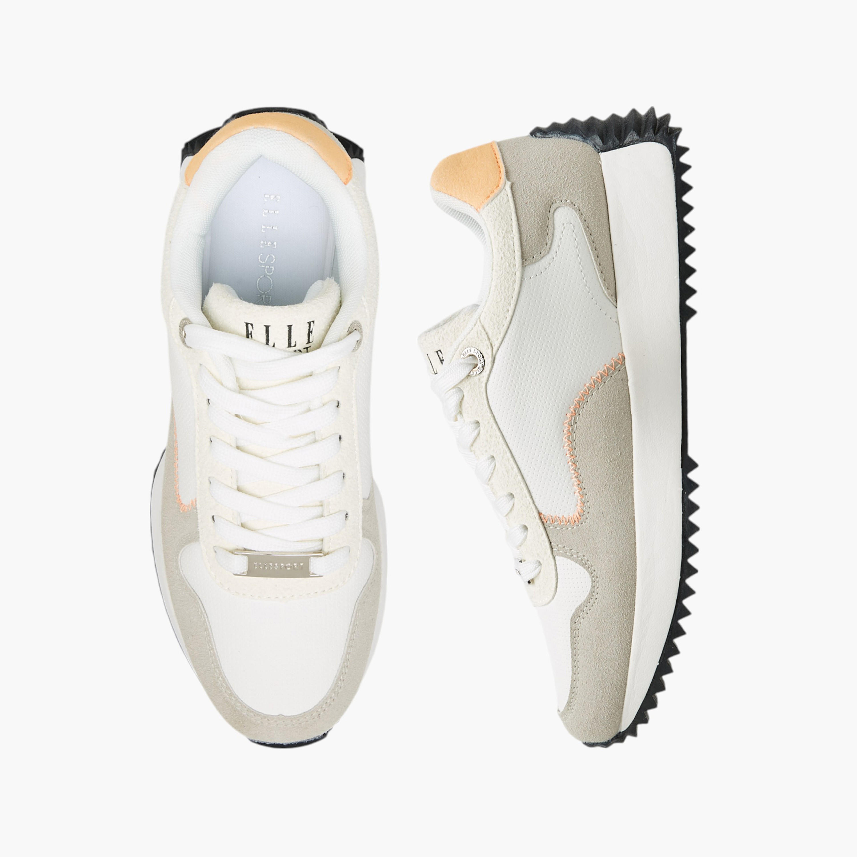 حذاء سنيكرز برباط إغلاق وألواح للنساء من إيل-women-shoes-sneakers-image-1