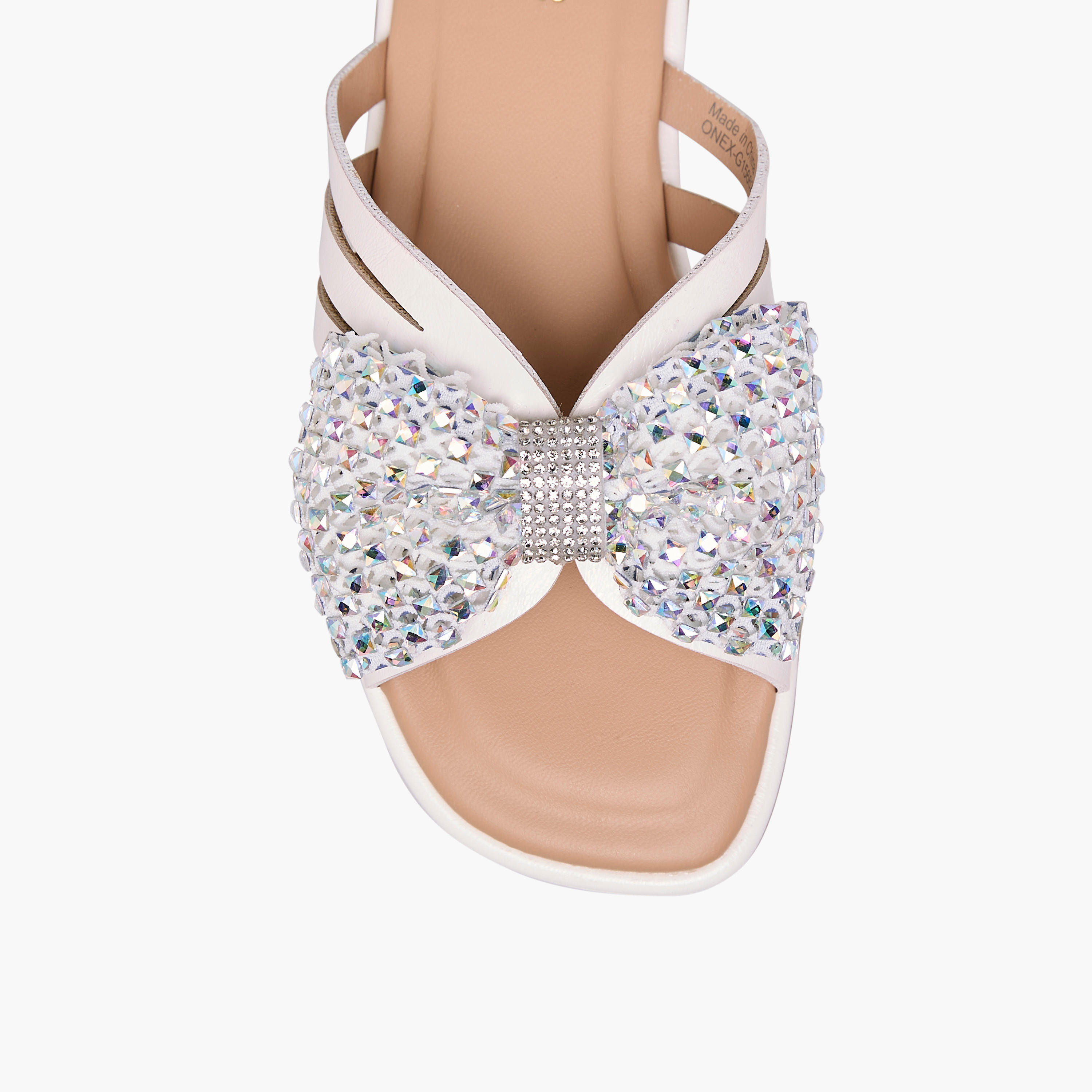 Little Missy Embellished Bow Accent Slip-On Flat Sandals-girls-shoes-sandals-image-4