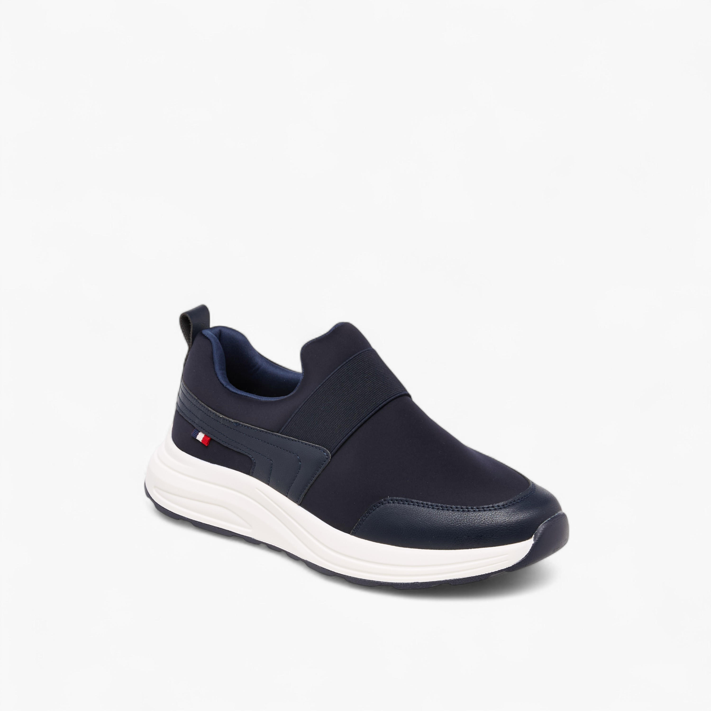 Lee Cooper Men Panelled Slip-On Sneakers-men-shoes-sneakers-image-2