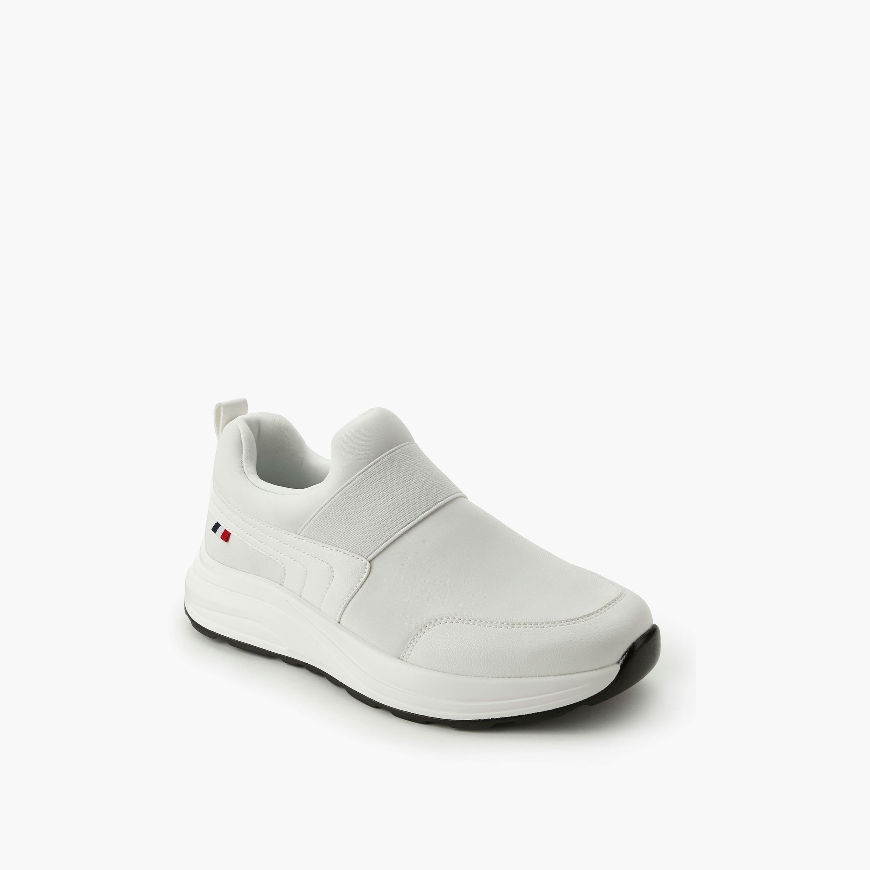 Lee Cooper Men Panelled Slip-On Sneakers-men-shoes-sneakers-image-2