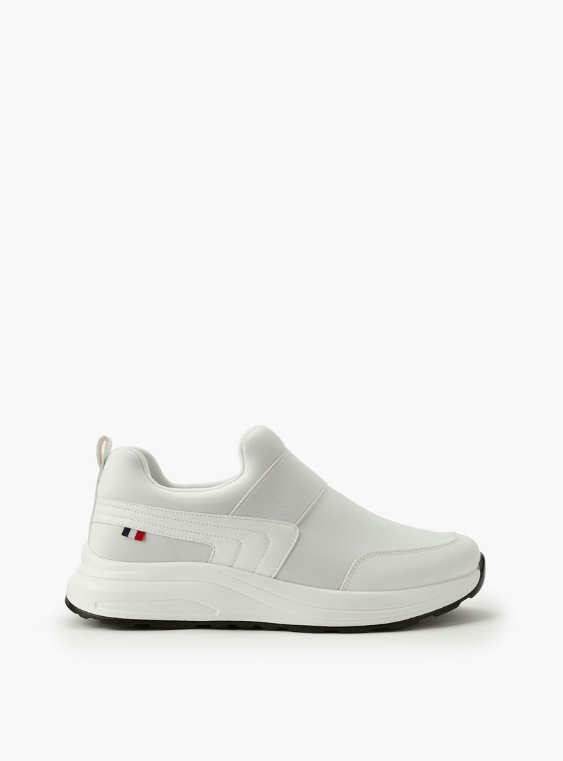 Lee Cooper Men Panelled Slip-On Sneakers-men-shoes-sneakers-image-3