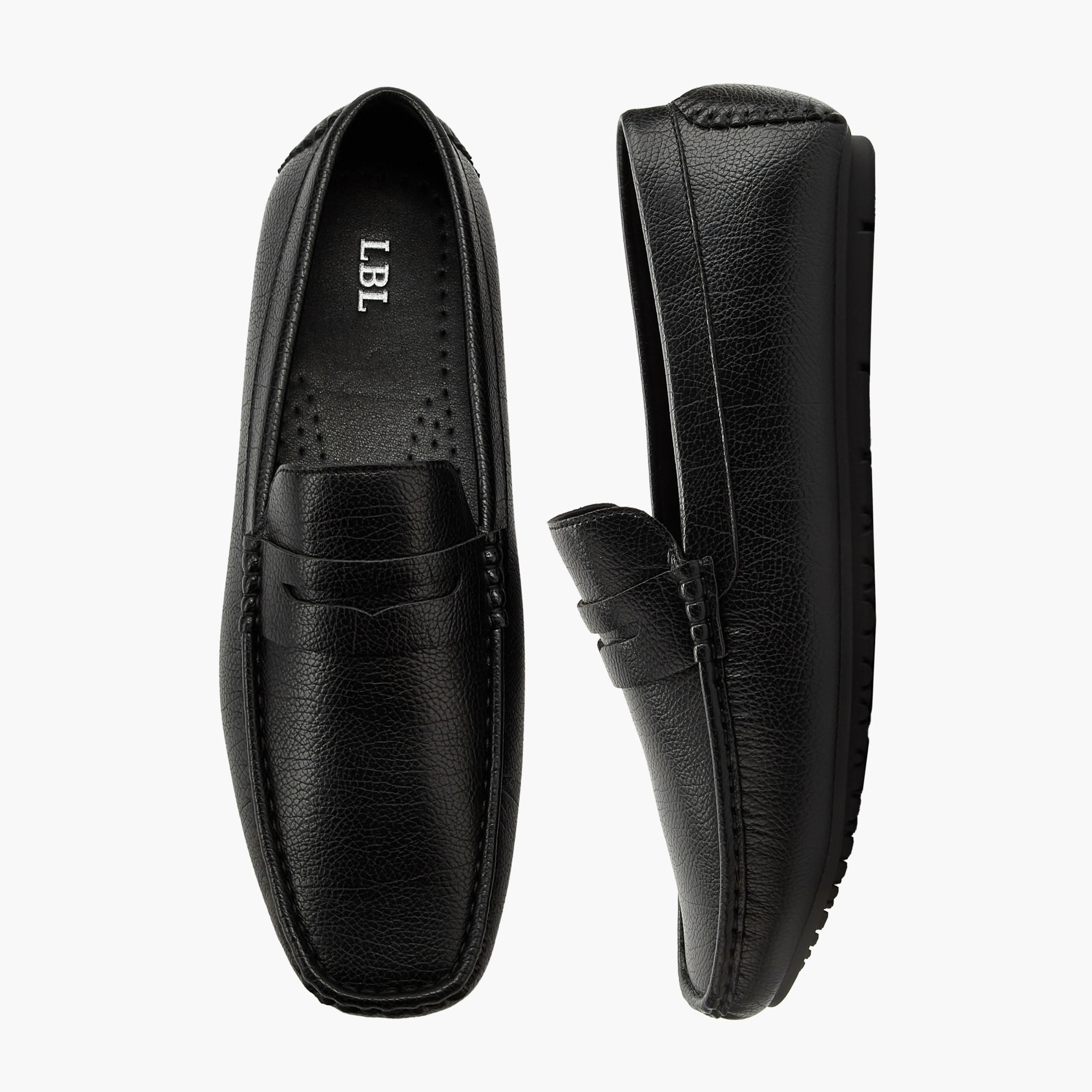 LBL by Shoexpress Men Textured Loafers-men-shoes-loafersandmoccasins-image-1