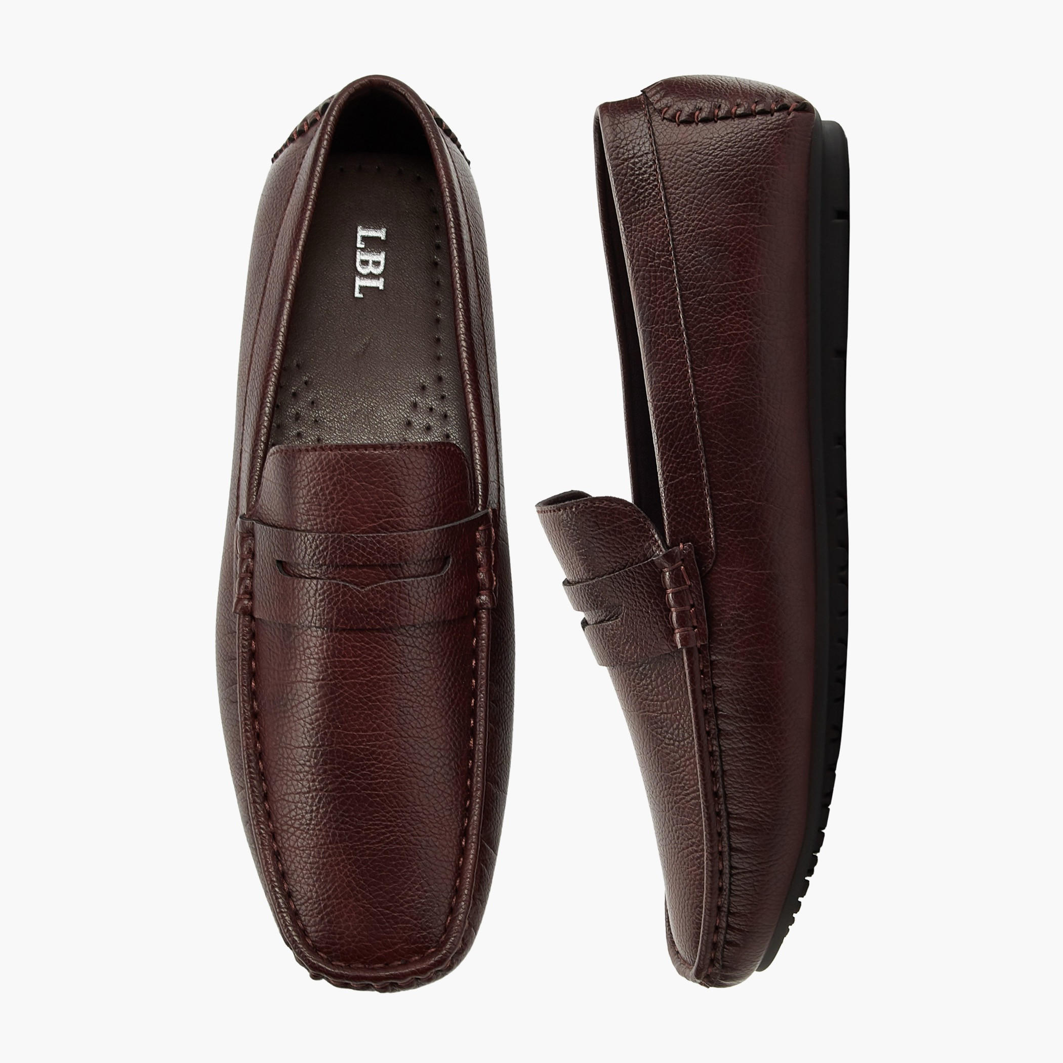 حذاء لوفرز بارز الملمس للرجال من أل بي أل من شو إكسبريس-men-shoes-loafersandmoccasins-image-1
