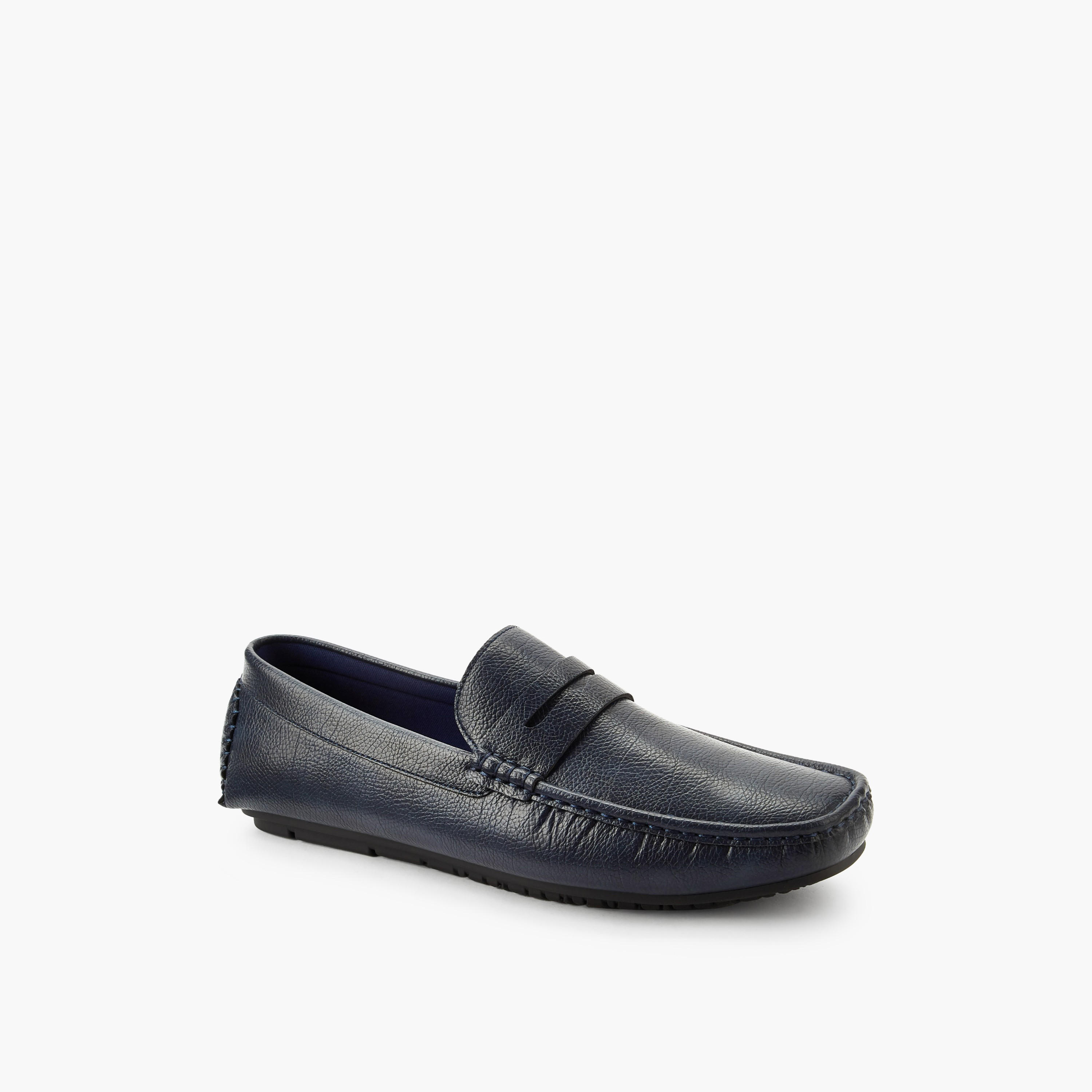 LBL by Shoexpress Men Textured Loafers-men-shoes-loafersandmoccasins-image-2