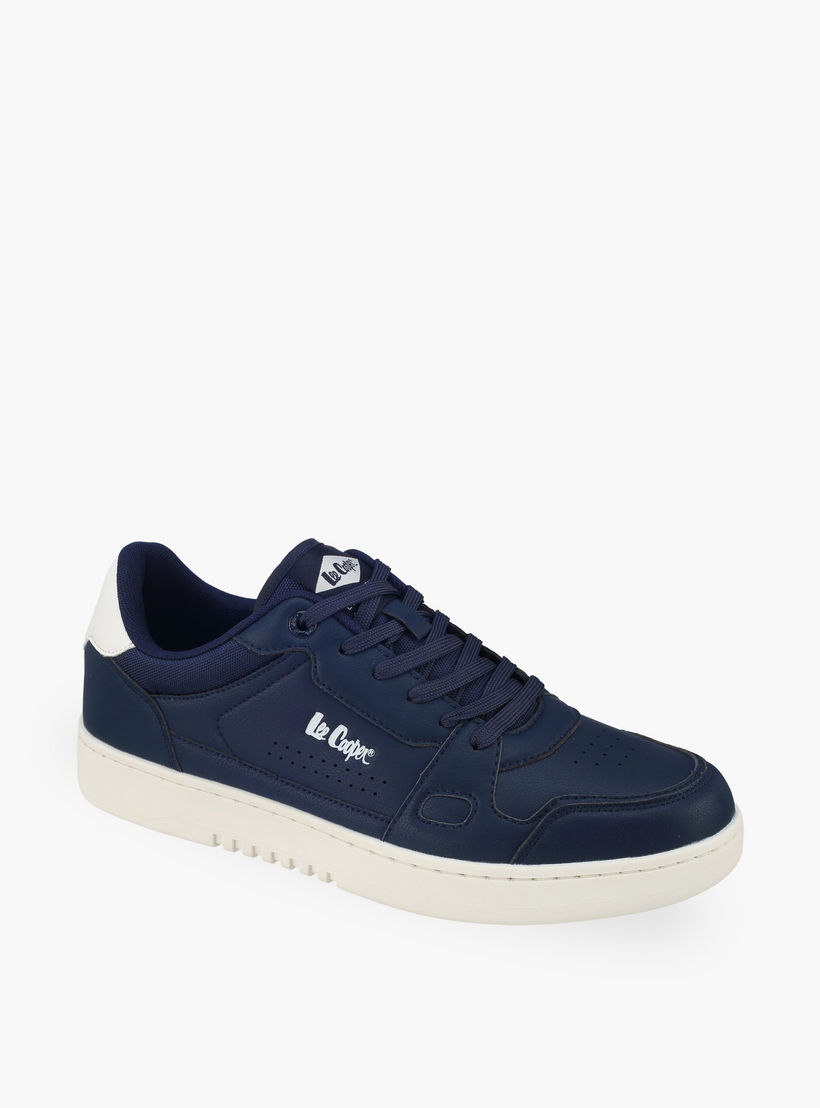 حذاء سنيكرز بطول الكاحل ورباط إغلاق للرجال من لي كوبر-men-shoes-sneakers-image-2