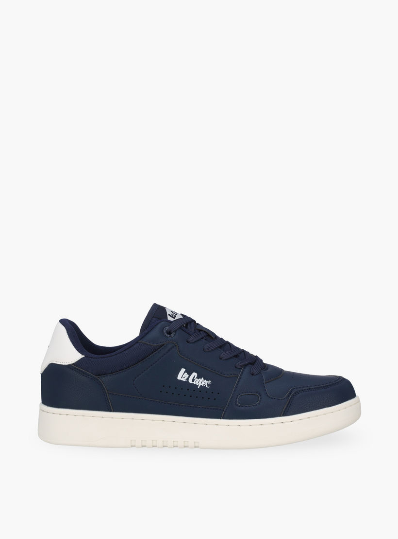 حذاء سنيكرز بطول الكاحل ورباط إغلاق للرجال من لي كوبر-men-shoes-sneakers-image-3
