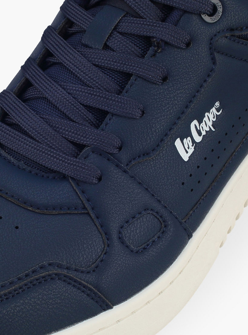 حذاء سنيكرز بطول الكاحل ورباط إغلاق للرجال من لي كوبر-men-shoes-sneakers-image-4