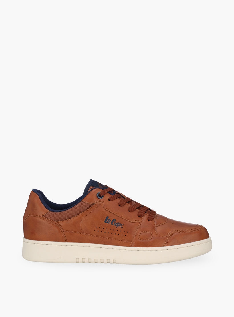 حذاء سنيكرز بطول الكاحل ورباط إغلاق للرجال من لي كوبر-men-shoes-sneakers-image-3