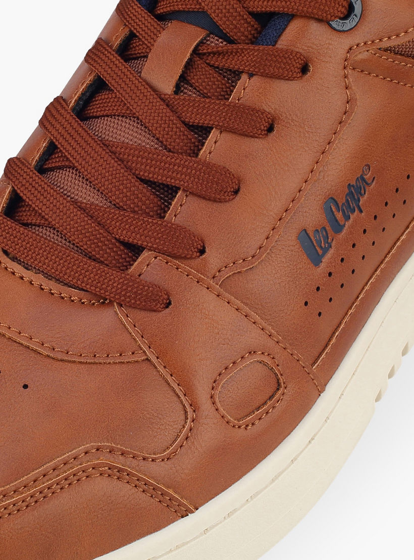 حذاء سنيكرز بطول الكاحل ورباط إغلاق للرجال من لي كوبر-men-shoes-sneakers-image-4