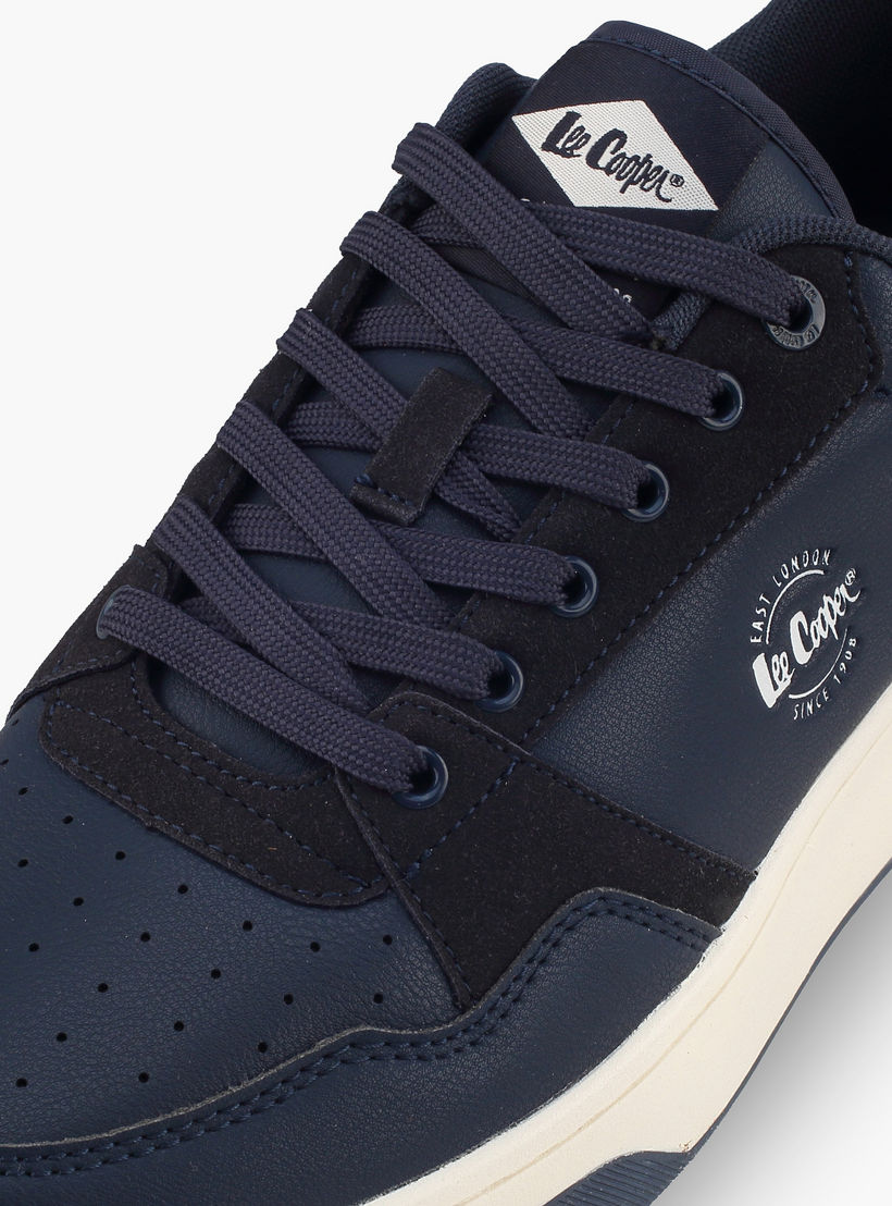 حذاء سنيكرز كاحل برباط وألواح للرجال من لي كوبر-men-shoes-sneakers-image-4