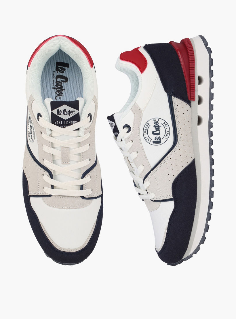 Lee Cooper Men Colourblock Lace-Up Ankle Sneakers-men-shoes-sneakers-image-1