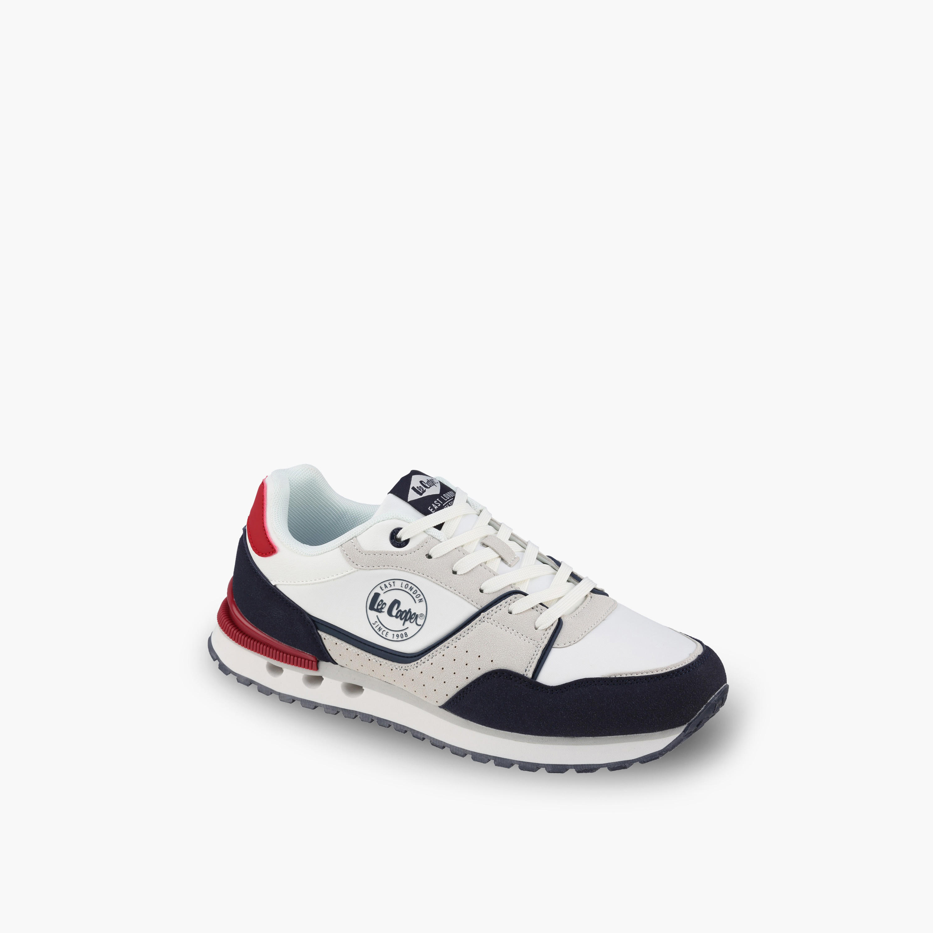 Lee Cooper Men Colourblock Lace-Up Ankle Sneakers-men-shoes-sneakers-image-2