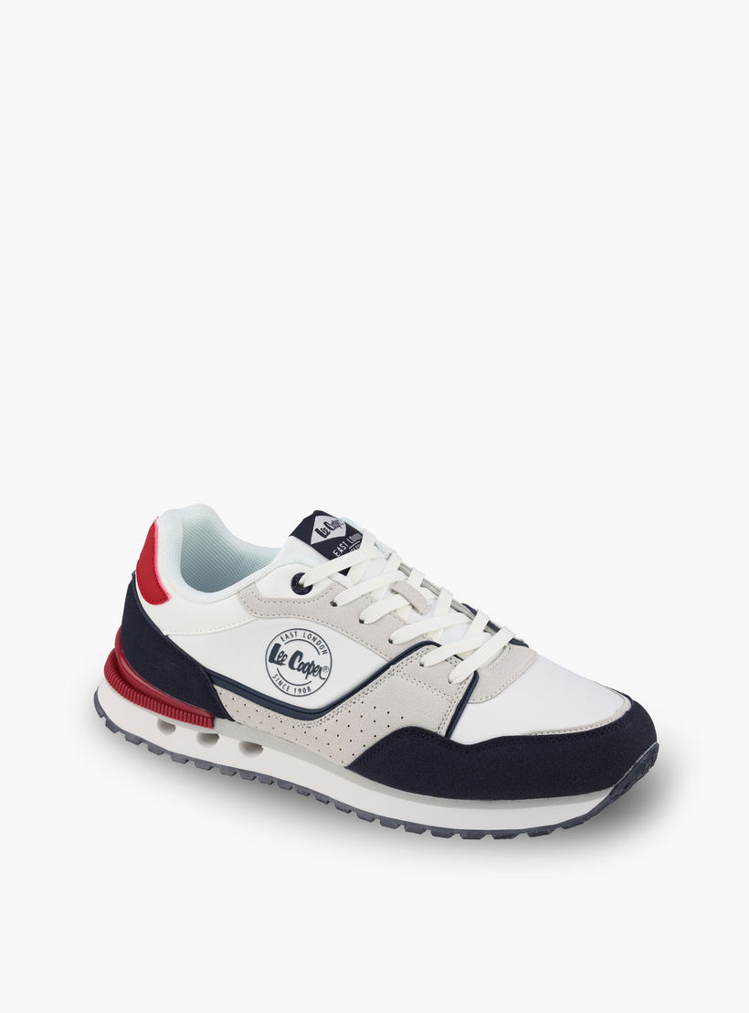 Lee Cooper Men Colourblock Lace-Up Ankle Sneakers-men-shoes-sneakers-image-2