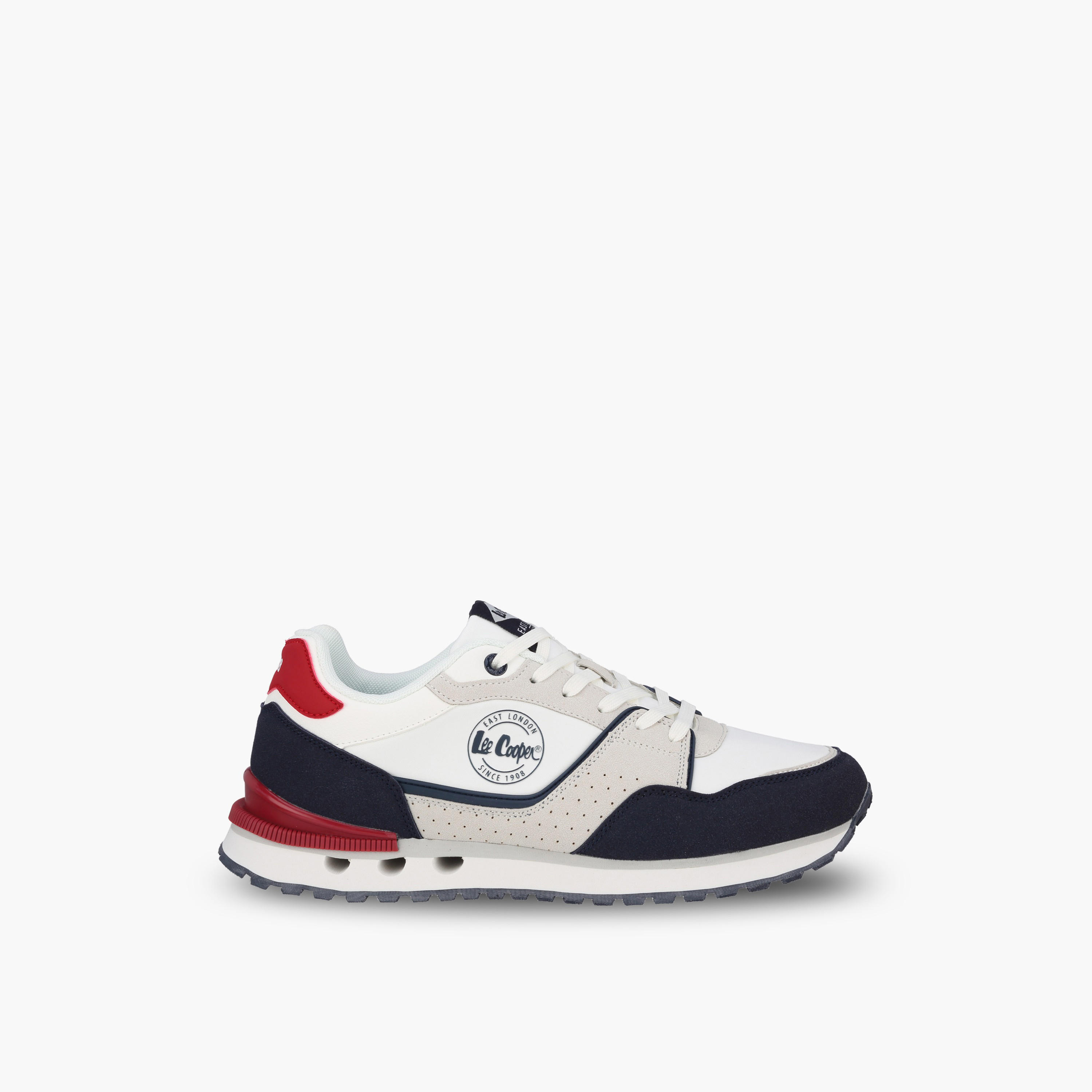 Lee Cooper Men Colourblock Lace-Up Ankle Sneakers-men-shoes-sneakers-image-3