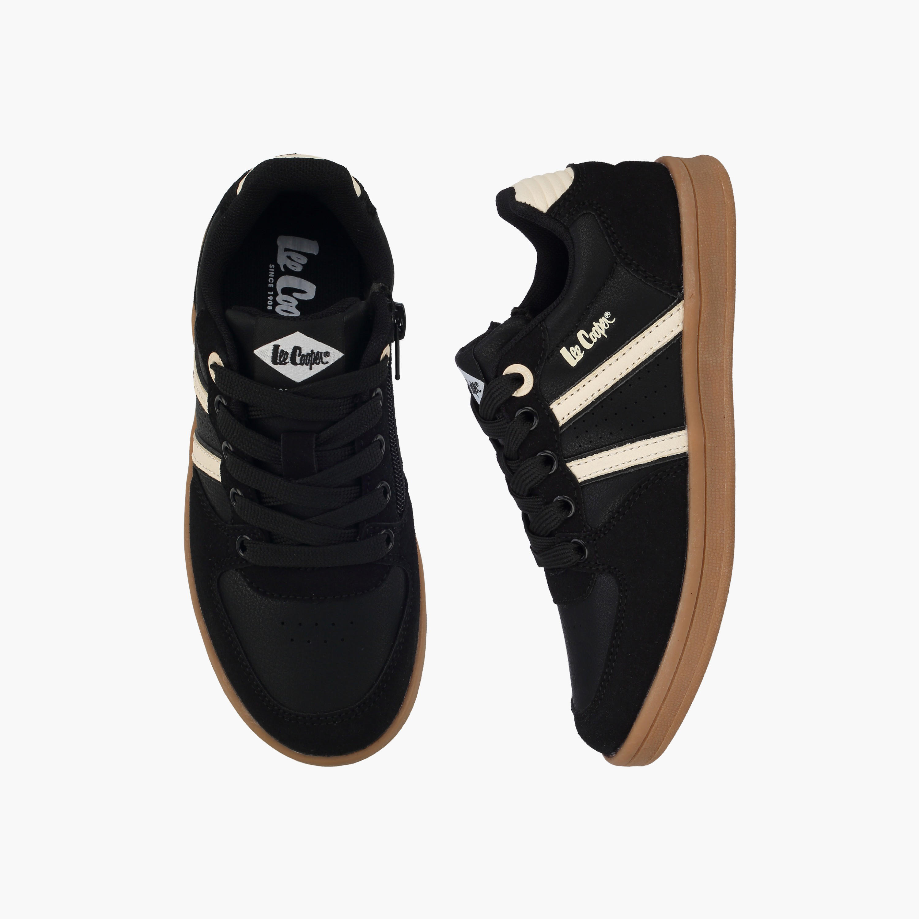 Lee Cooper Boys Lace-Up Ankle Sneakers-boys-shoes-sneakers-image-1