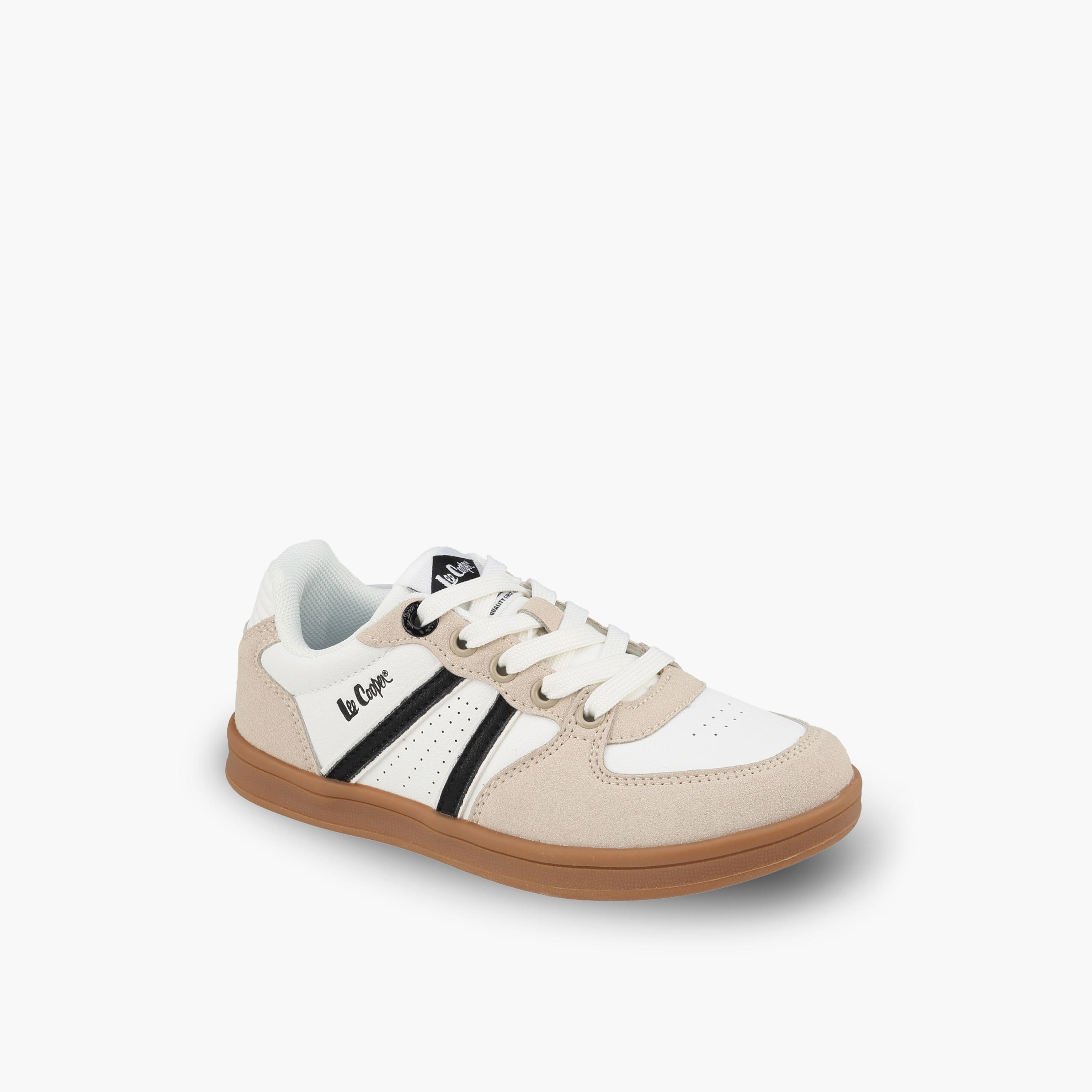 حذاء سنيكرز متعدد التصاميم بطول الكاحل ورباط إغلاق للبنات من لي كوبر-girls-shoes-sneakers-image-2