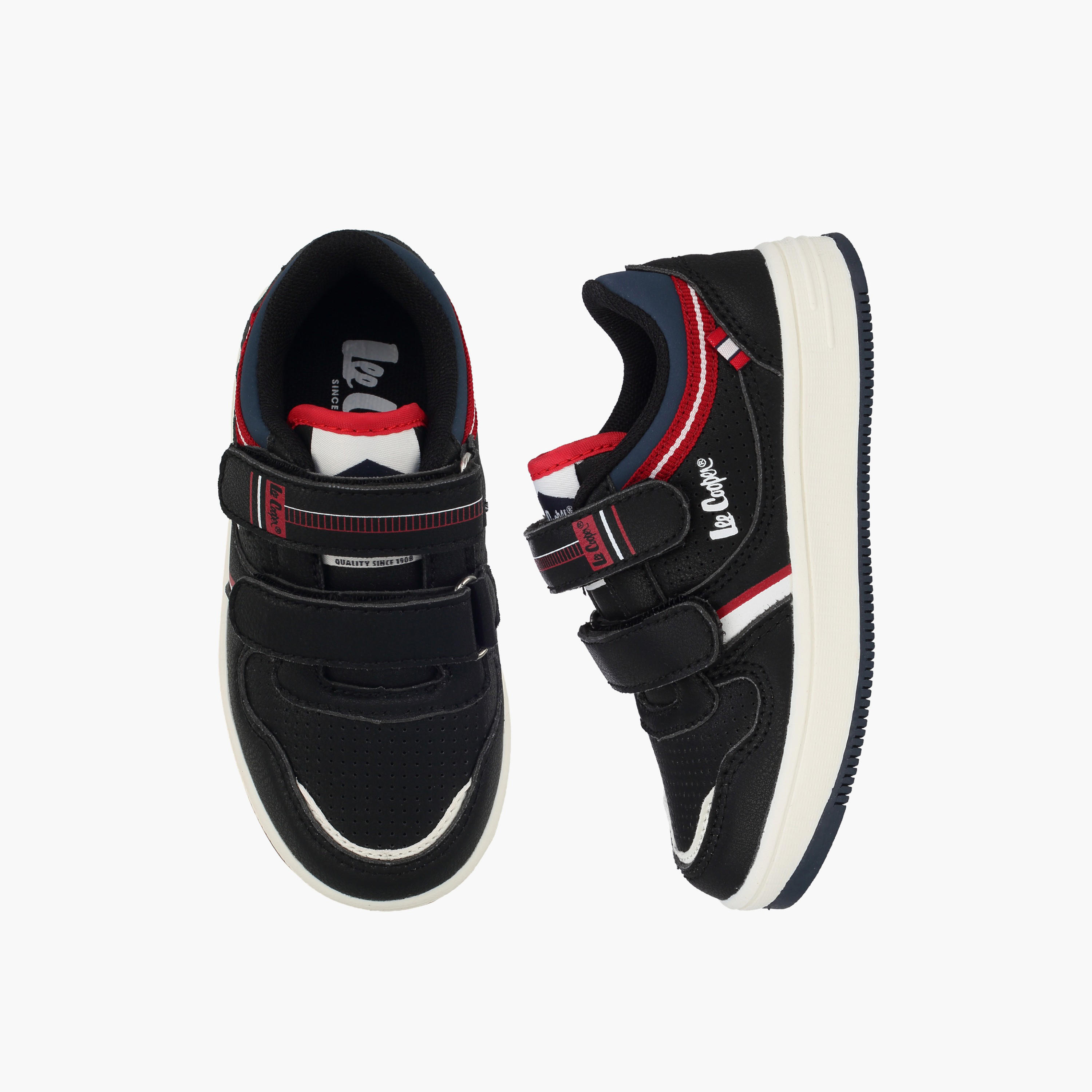 حذاء سنيكرز بشريط لاصق للأولاد من لي كوبر-boys-shoes-sneakers-image-1
