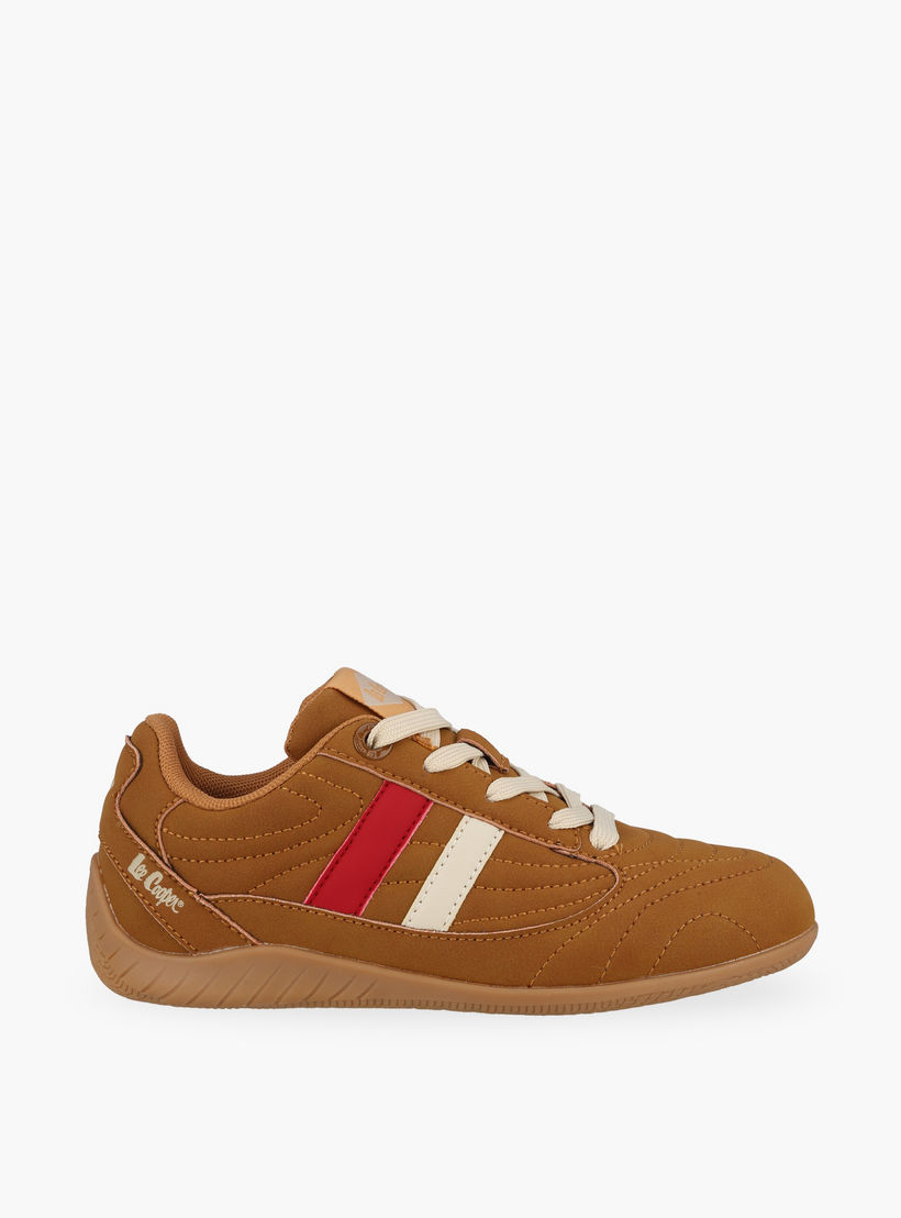Lee Cooper Boys Panalled Lace-Up Sneakers-boys-shoes-sneakers-image-3