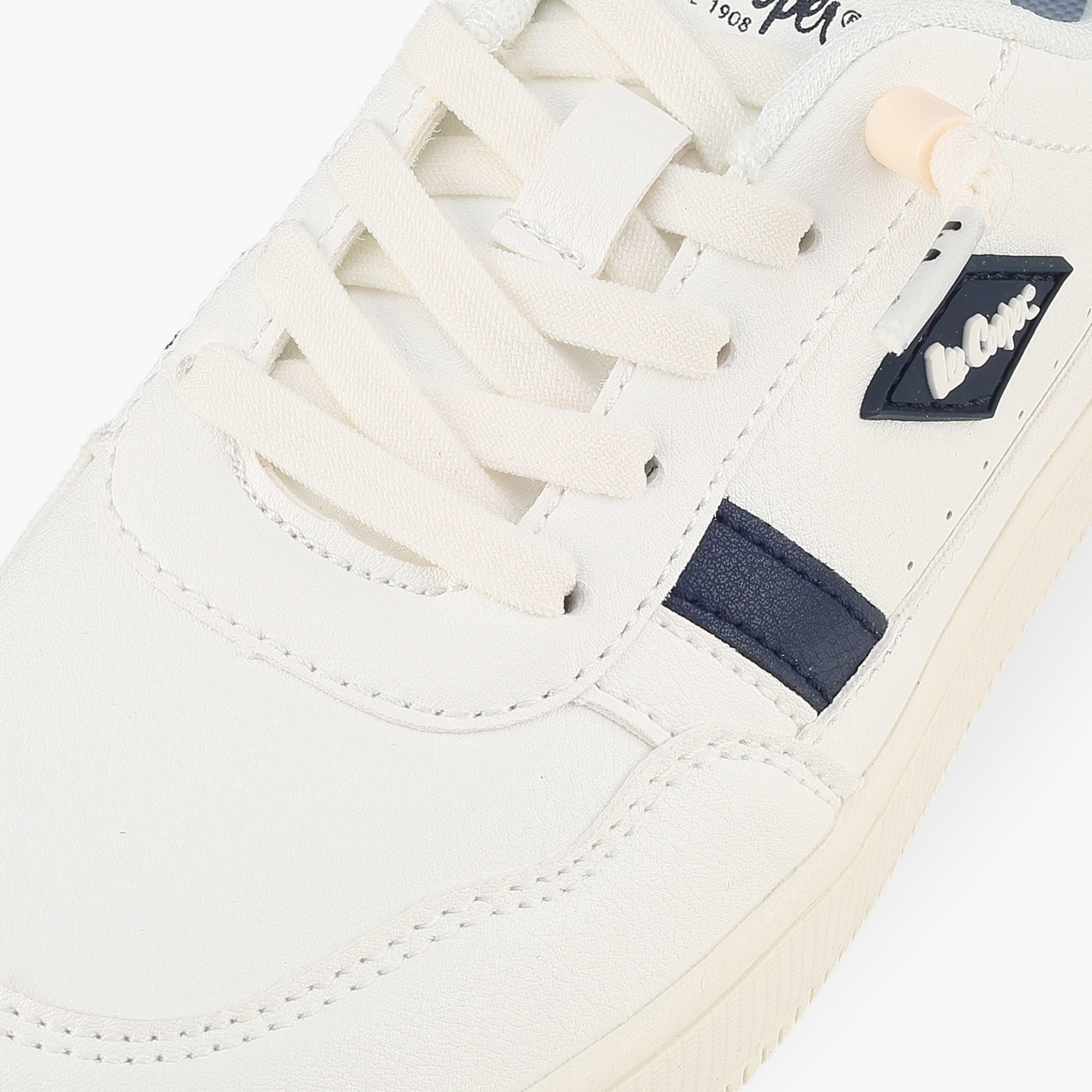 Lee Cooper Boys Logo Lace-Up Sneakers-boys-shoes-sneakers-image-4