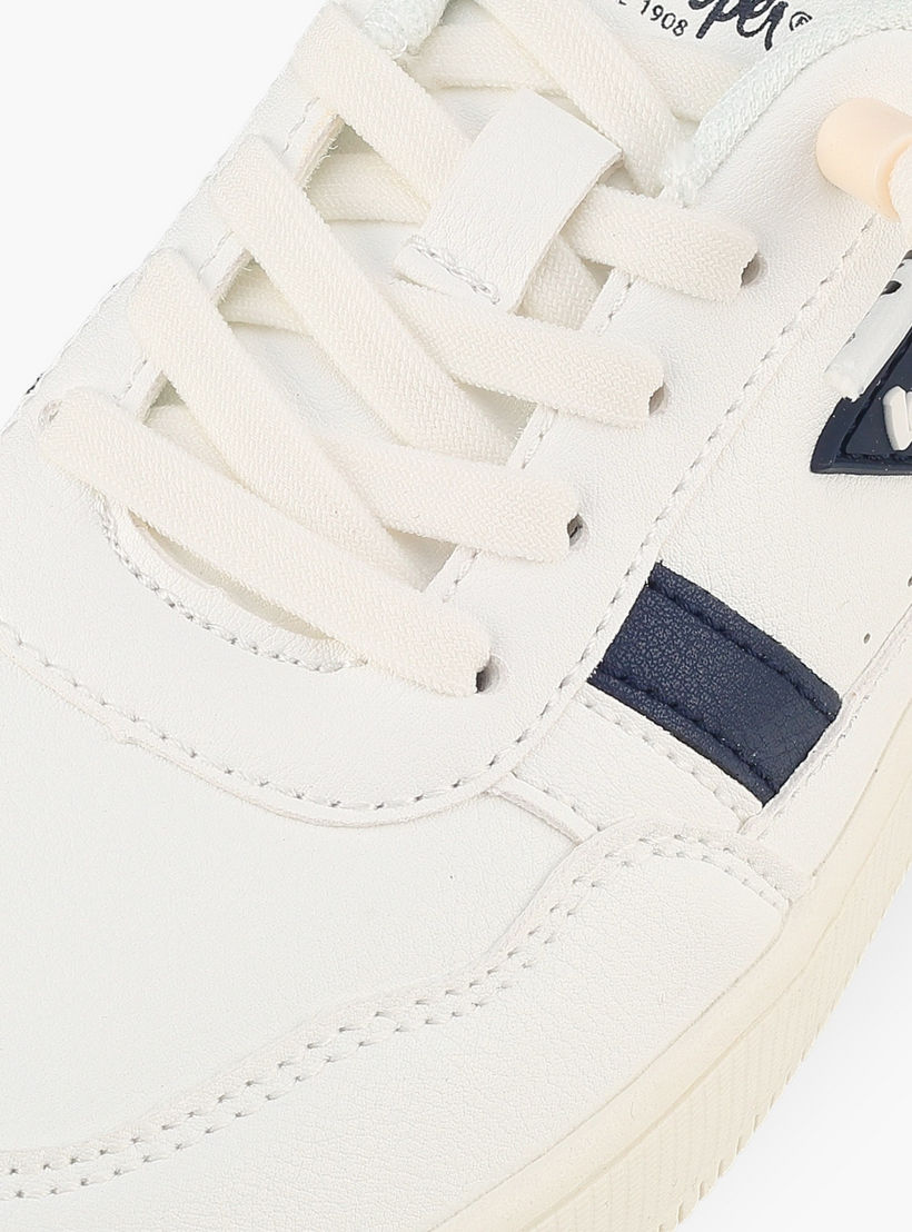 Lee Cooper Boys Logo Lace-Up Sneakers-boys-shoes-sneakers-image-4