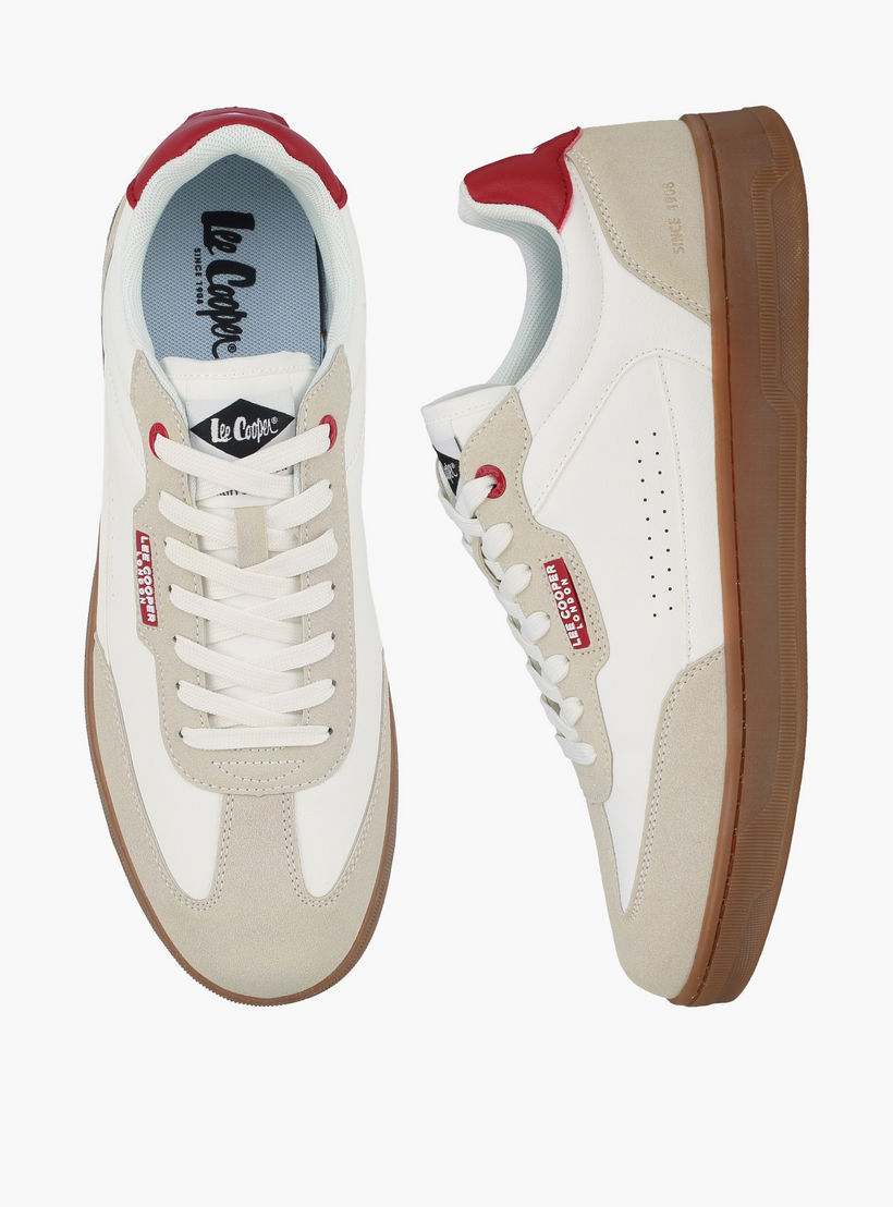 حذاء سنيكرز برباط وقوالب ملونة للرجال من لي كوبر-men-shoes-sneakers-image-1