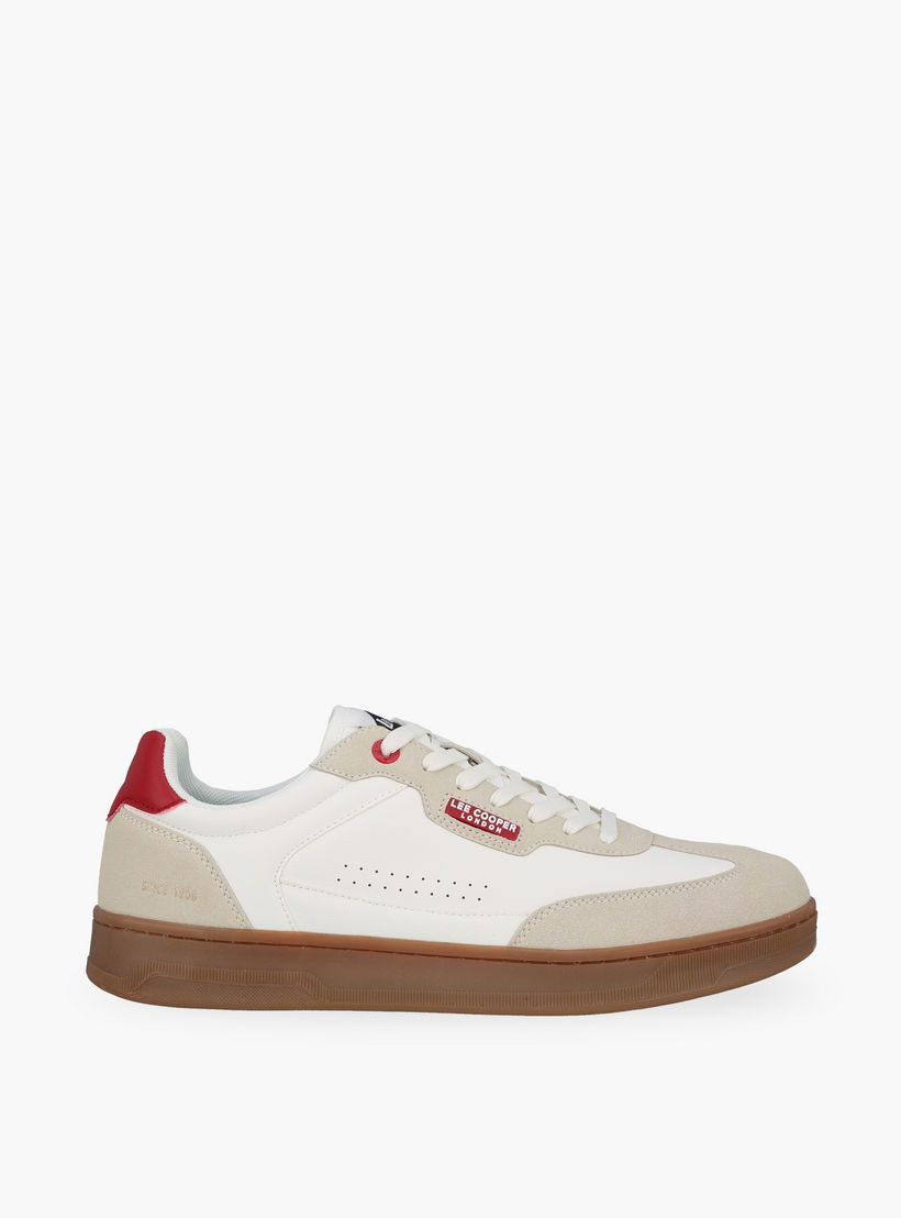 حذاء سنيكرز برباط وقوالب ملونة للرجال من لي كوبر-men-shoes-sneakers-image-3