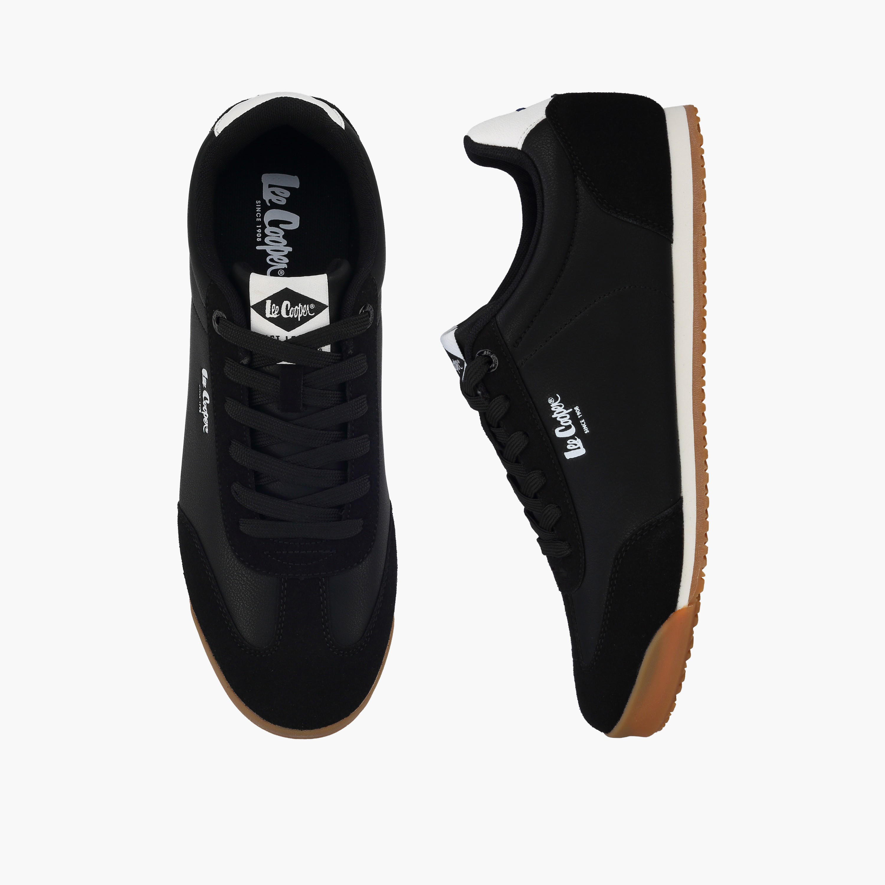 Lee Cooper Men Lace-Up Ankle Sneakers-men-shoes-sneakers-image-1