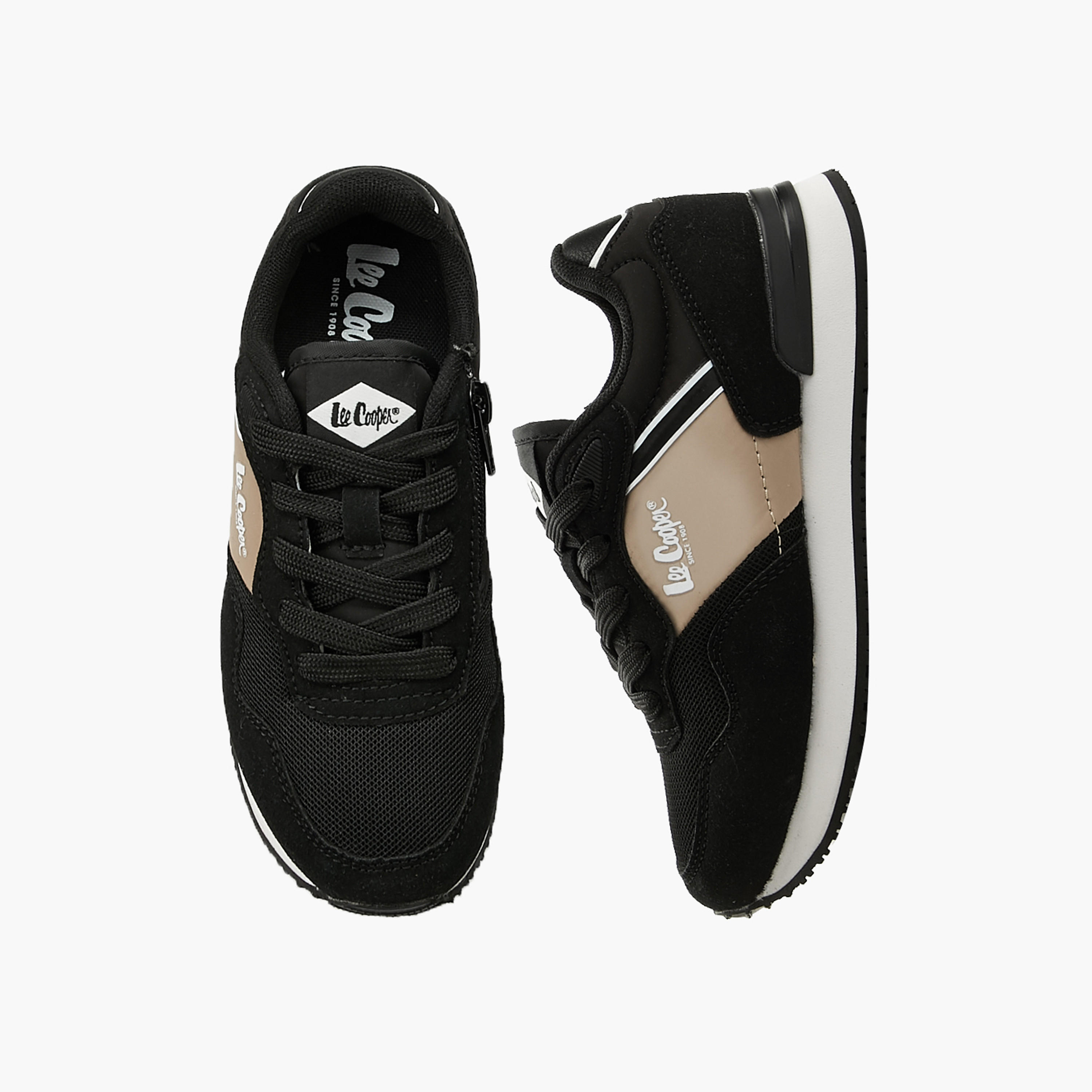 Lee Cooper Boys Lace-Up Ankle Sneakers-boys-shoes-sneakers-image-1