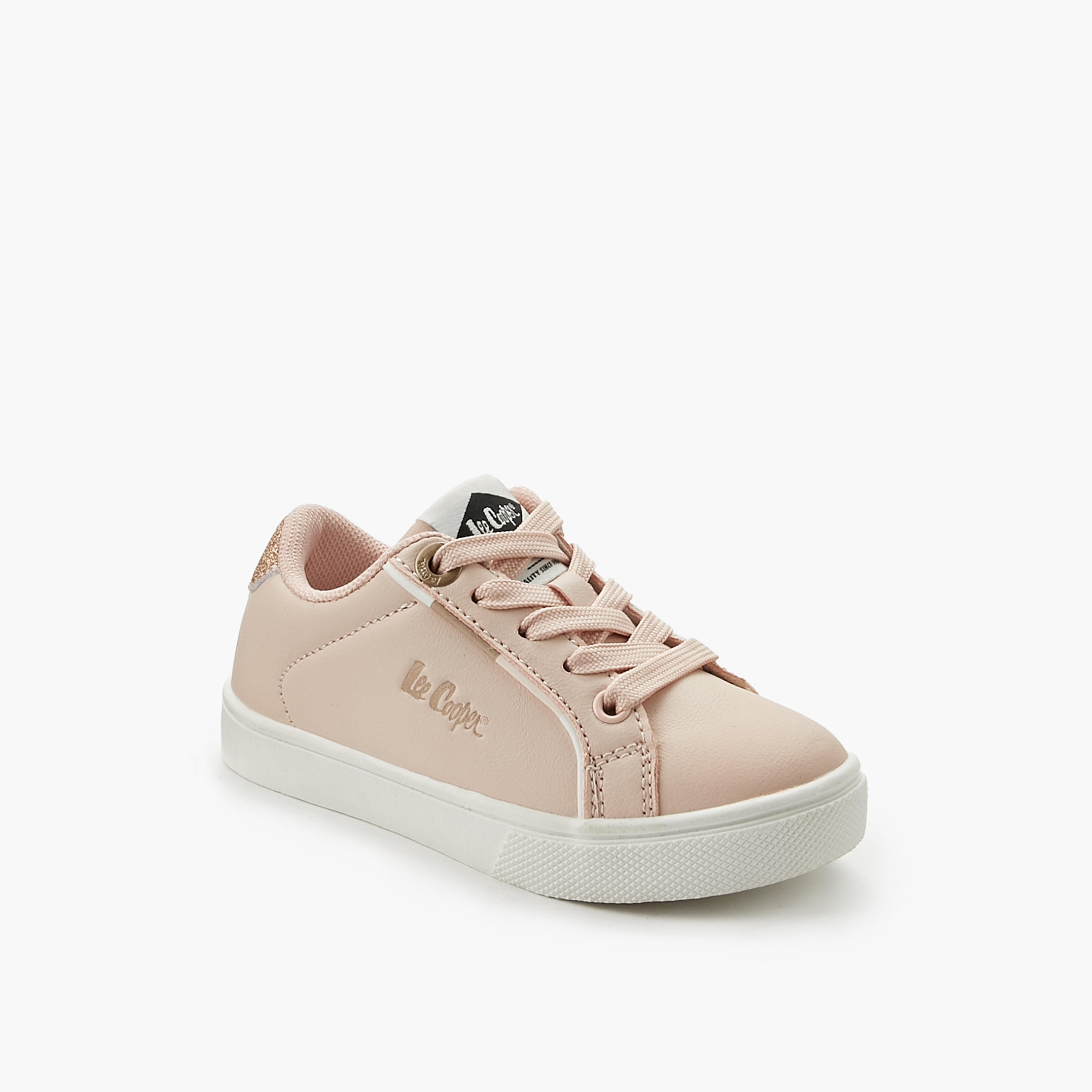 Lee Cooper Girls Lace-Up Ankle Sneakers-girls-shoes-sneakers-image-2